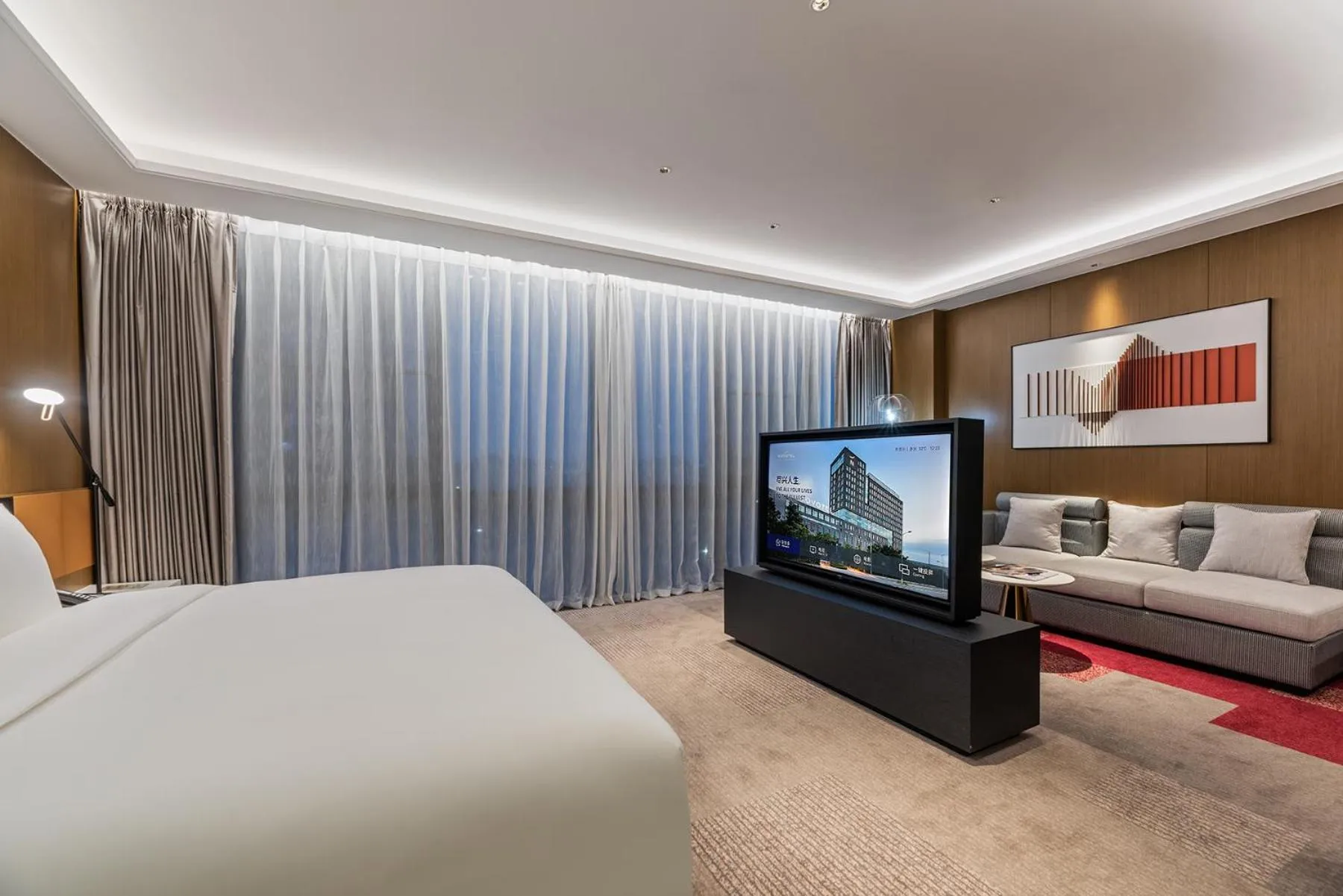 Bedroom, Bed in Novotel Dongguan Songshan