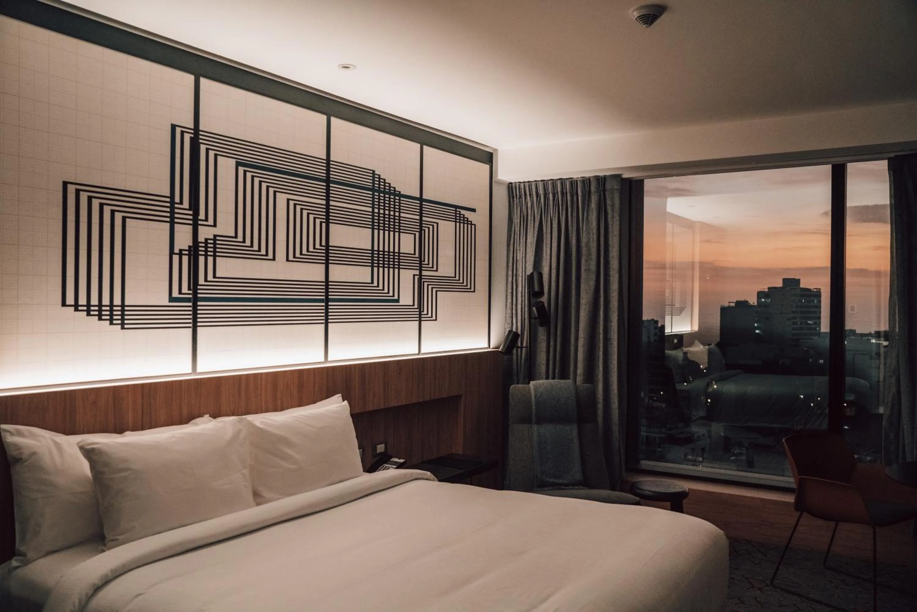 Bedroom, Bed in Pullman Lima Miraflores