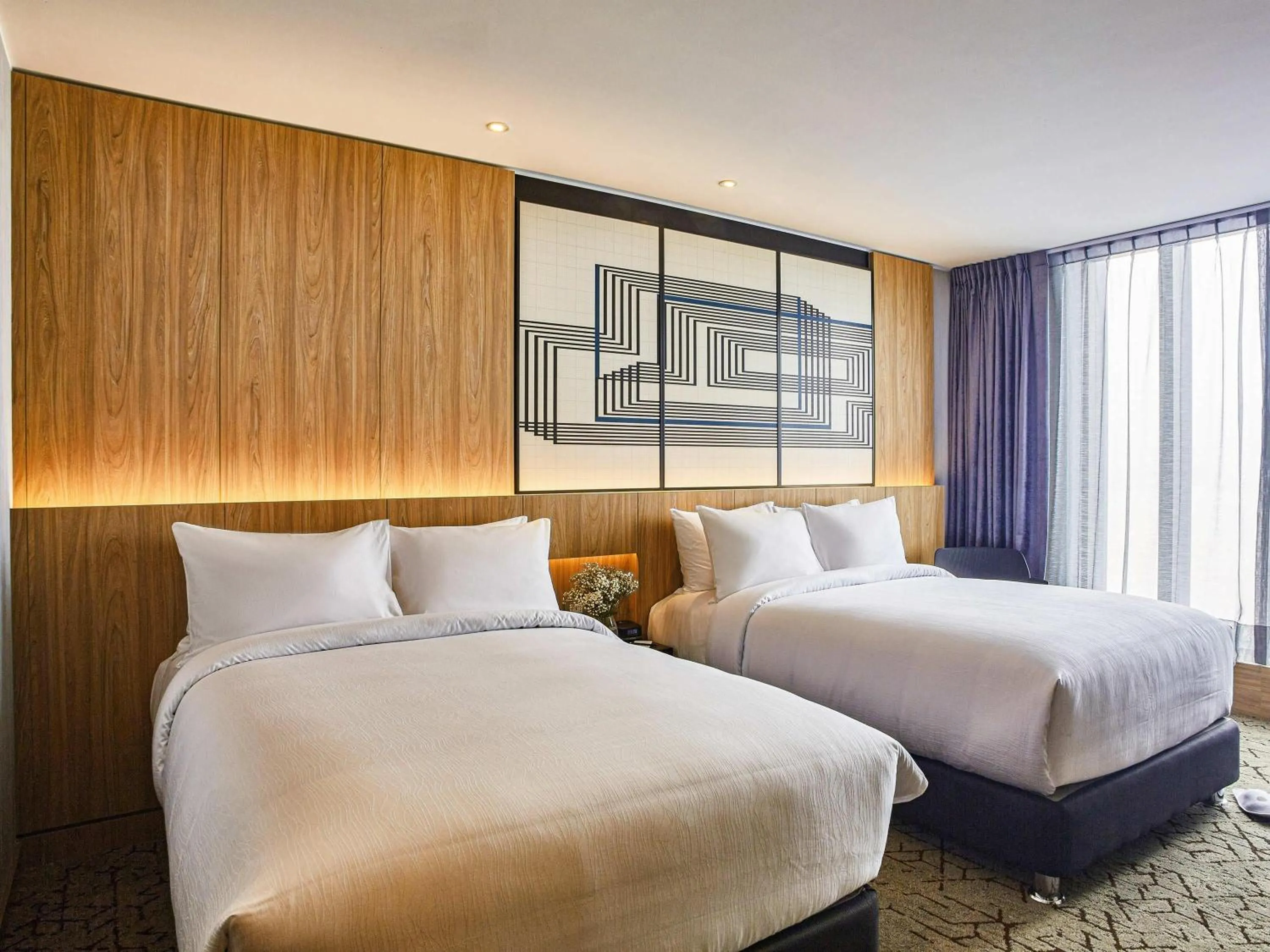 Bedroom, Bed in Pullman Lima Miraflores