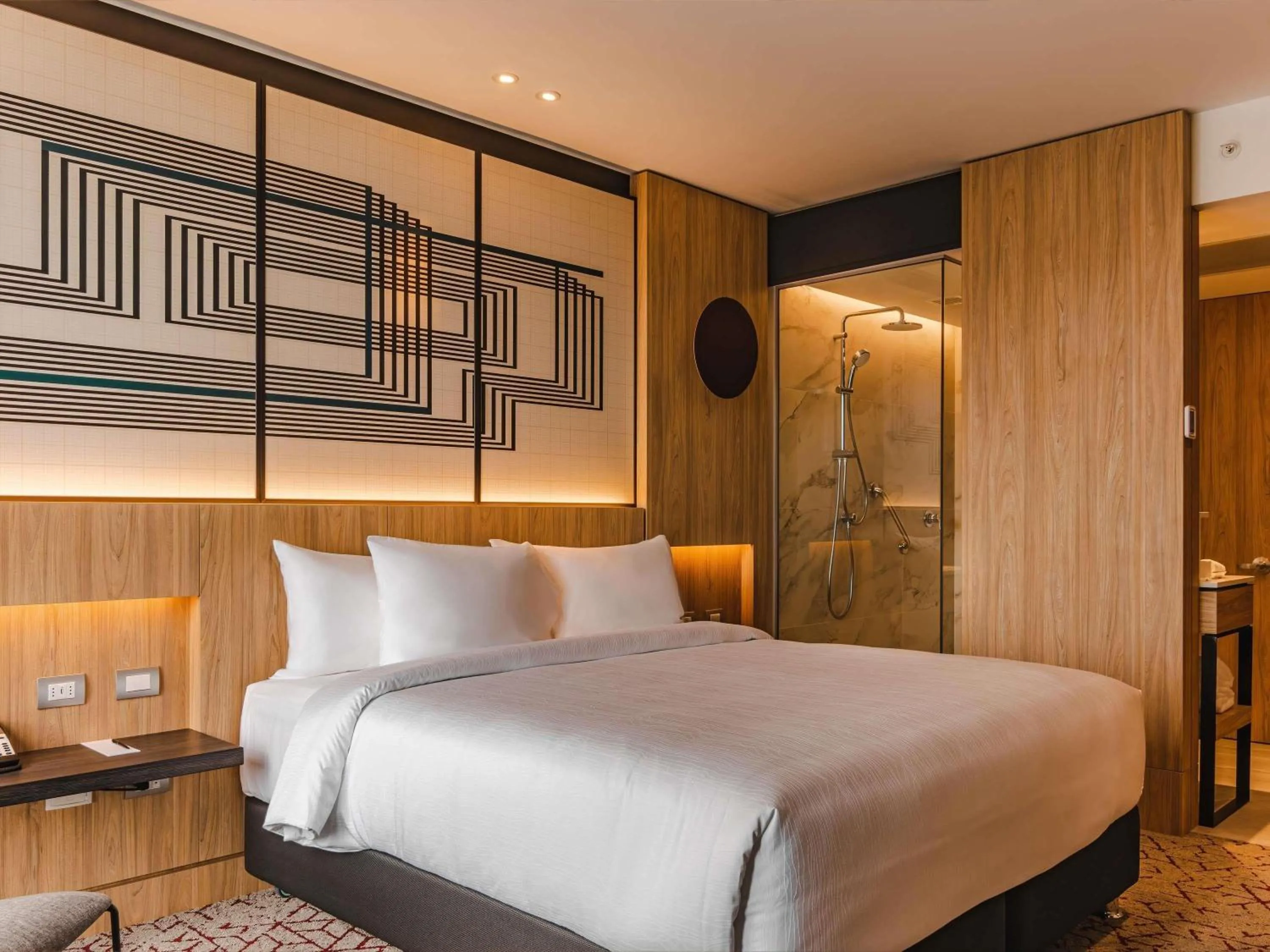 Bedroom, Bed in Pullman Lima Miraflores