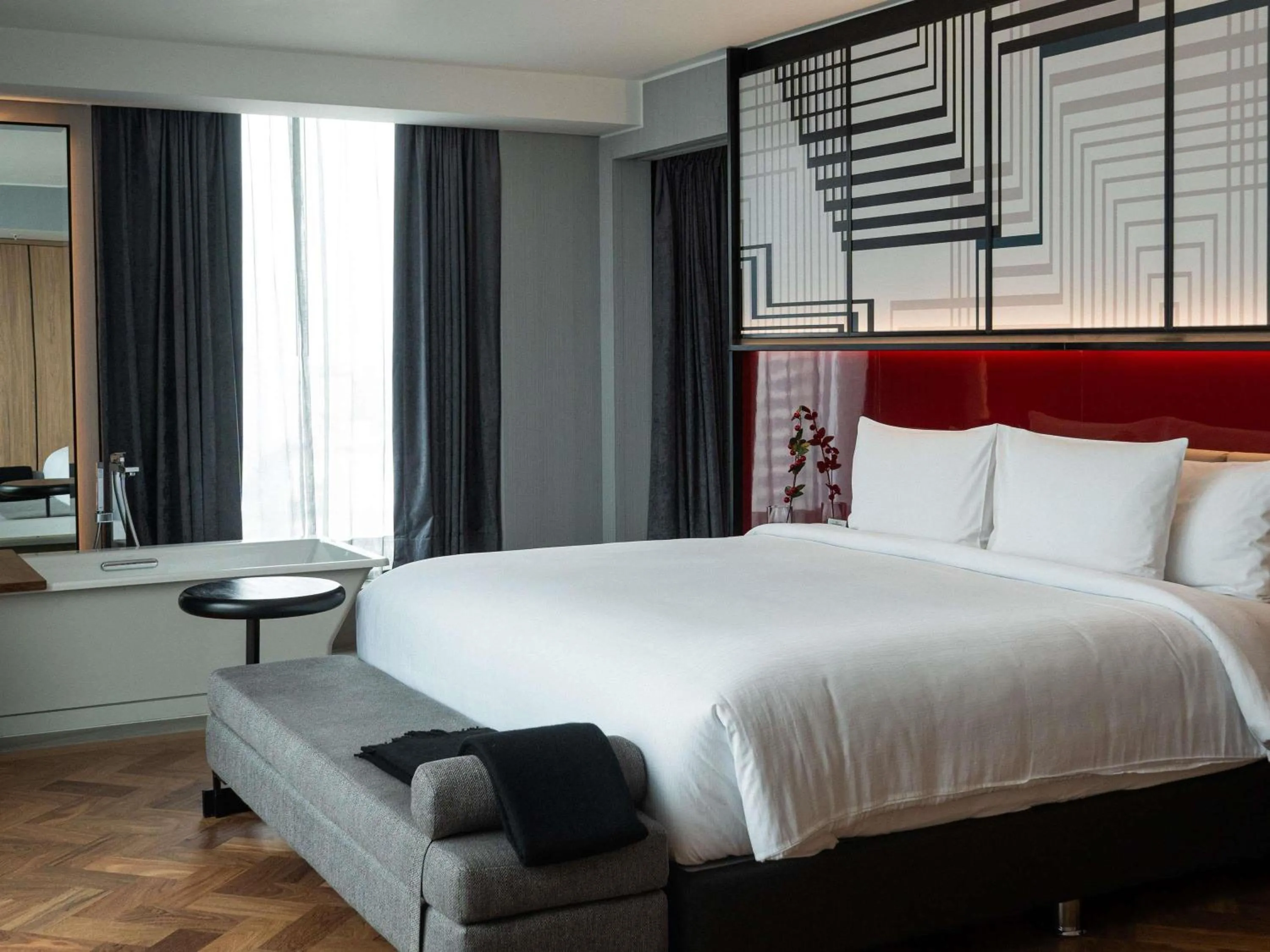 Bedroom, Bed in Pullman Lima Miraflores