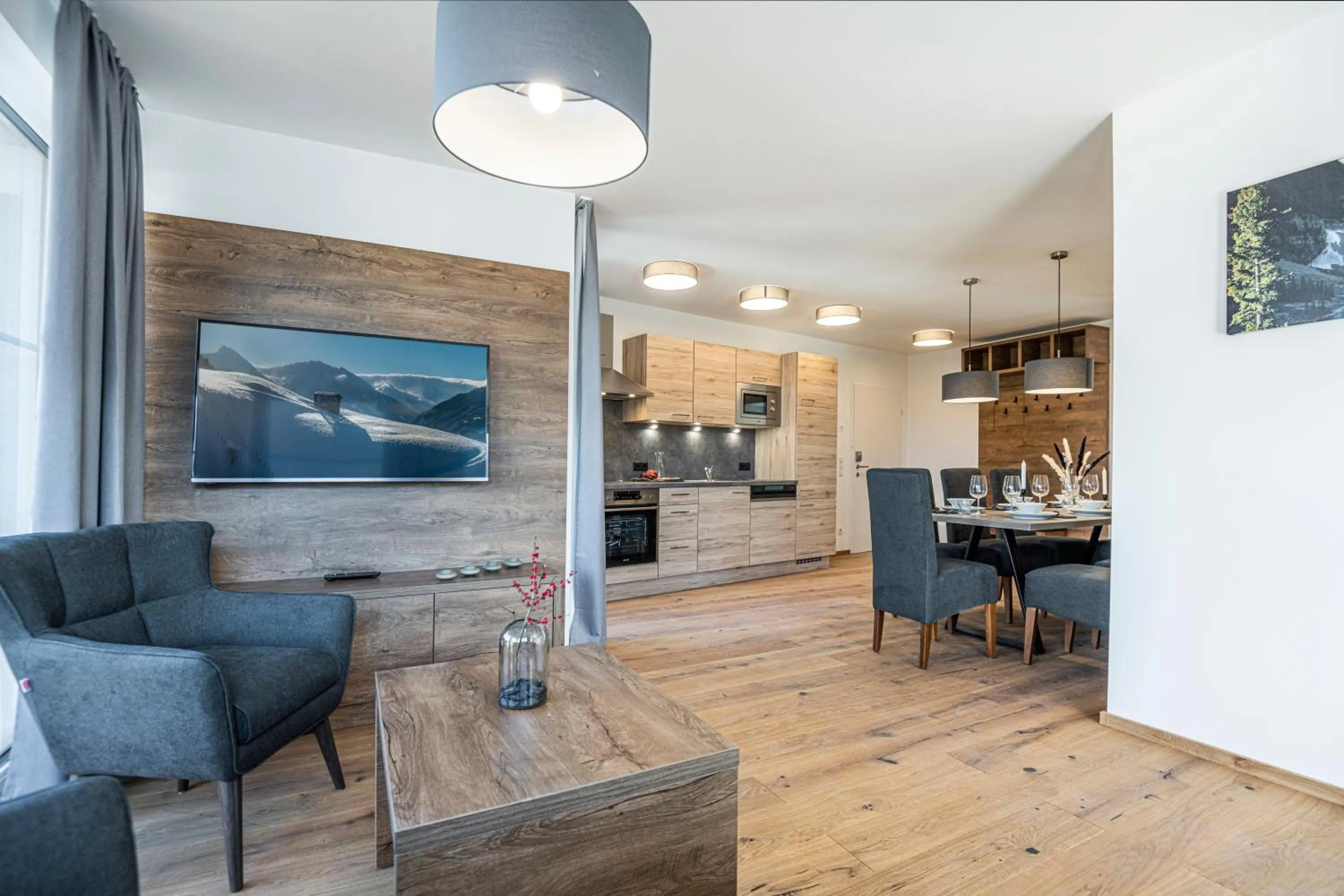 Living room in AlpenParks Hotel & Apartment Alpendorf