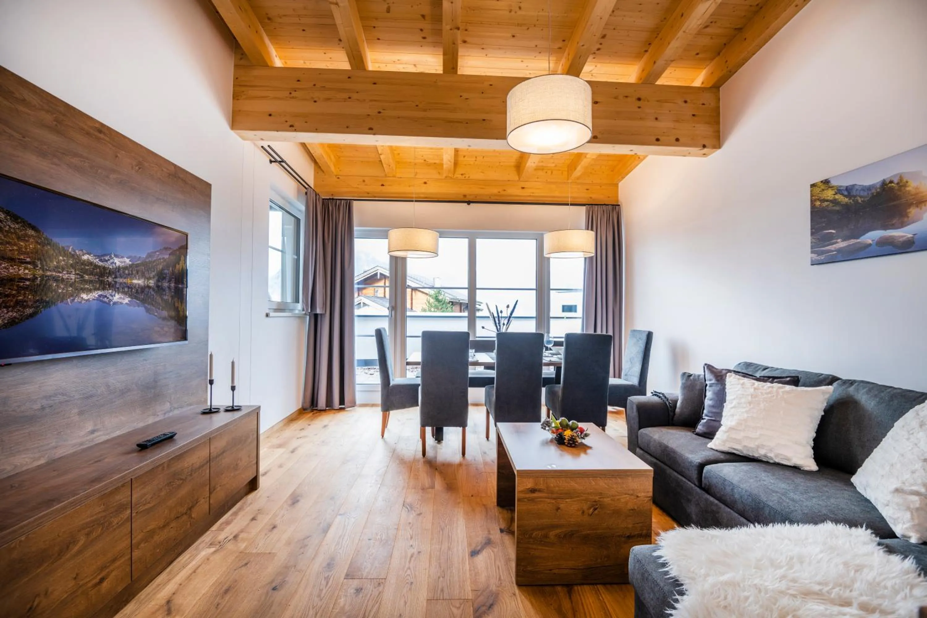 Living room in AlpenParks Hotel & Apartment Alpendorf