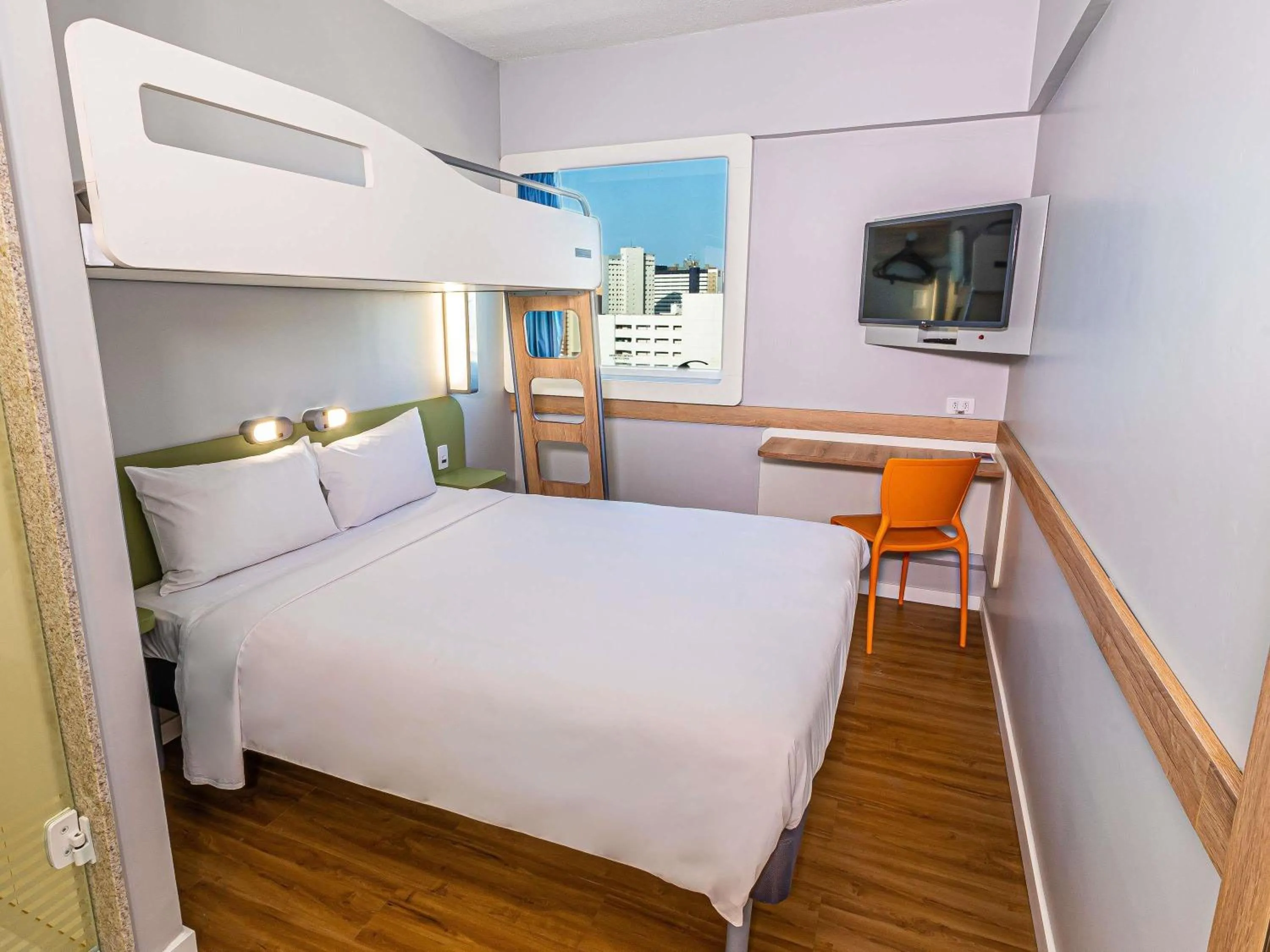 Bedroom, Bed in Ibis Budget Fortaleza Praia de Iracema