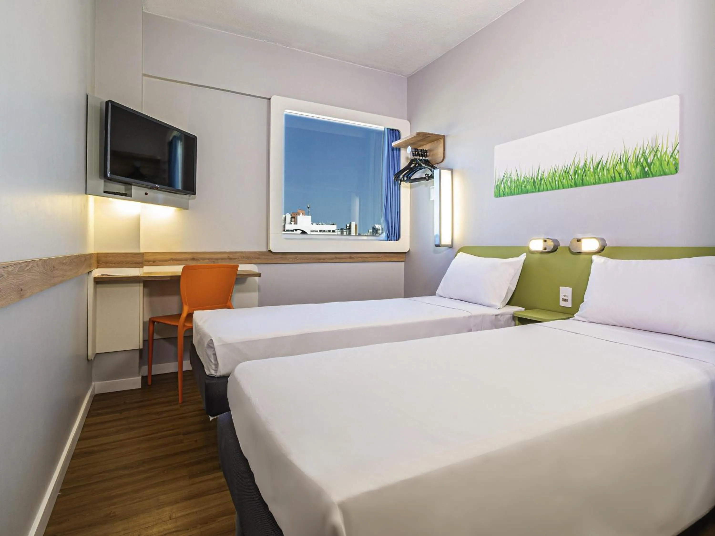 Bedroom, Bed in Ibis Budget Fortaleza Praia de Iracema