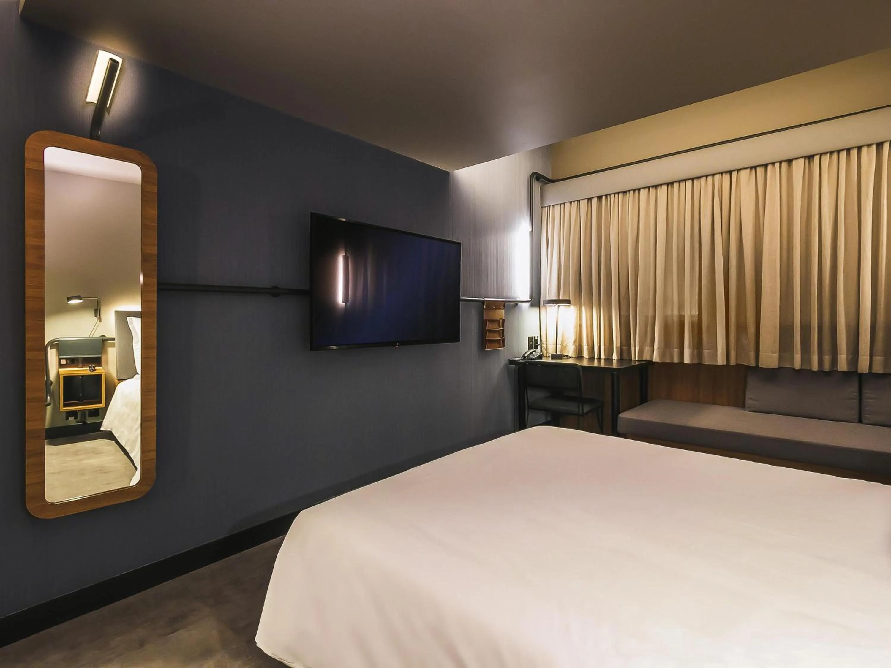 Bedroom, Bed in Novotel Lencois Paulista