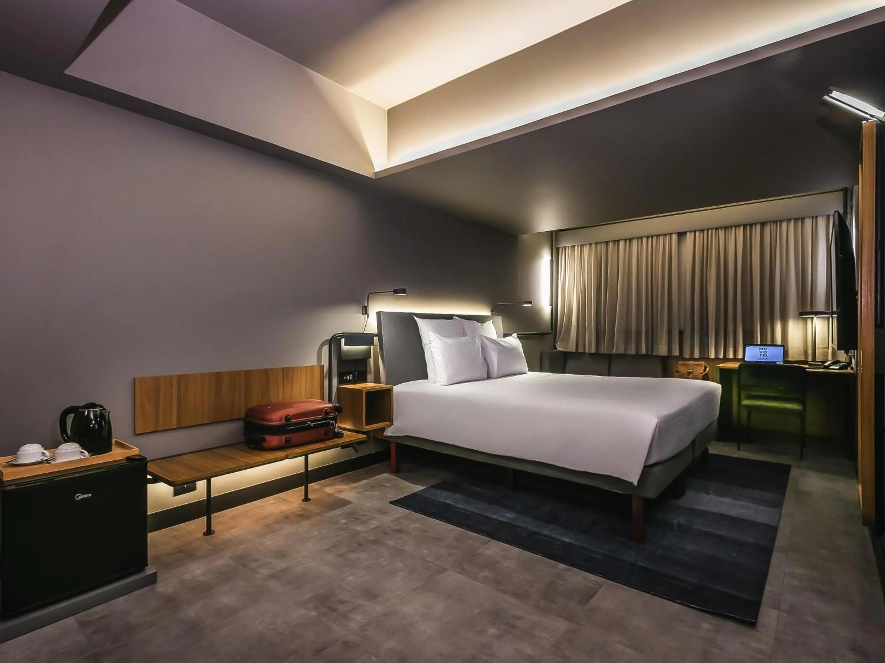 Bedroom, Bed in Novotel Lencois Paulista