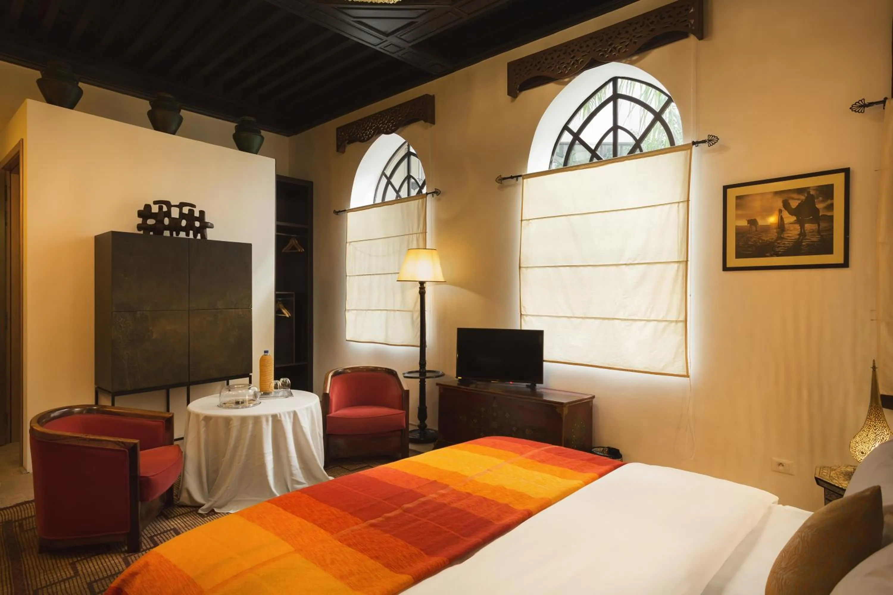 Bedroom, Bed in Palais Khum