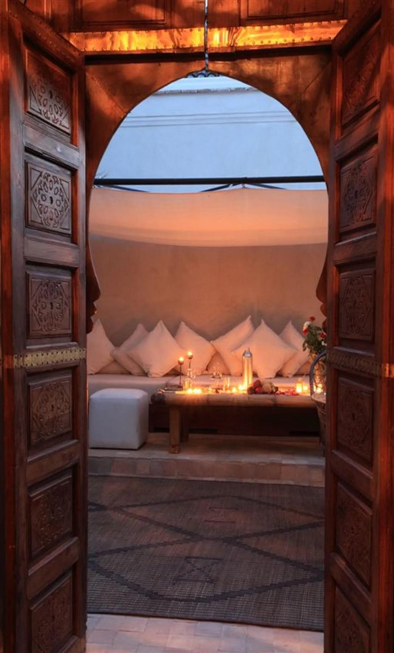 Balcony/Terrace, Bed in Palais Khum