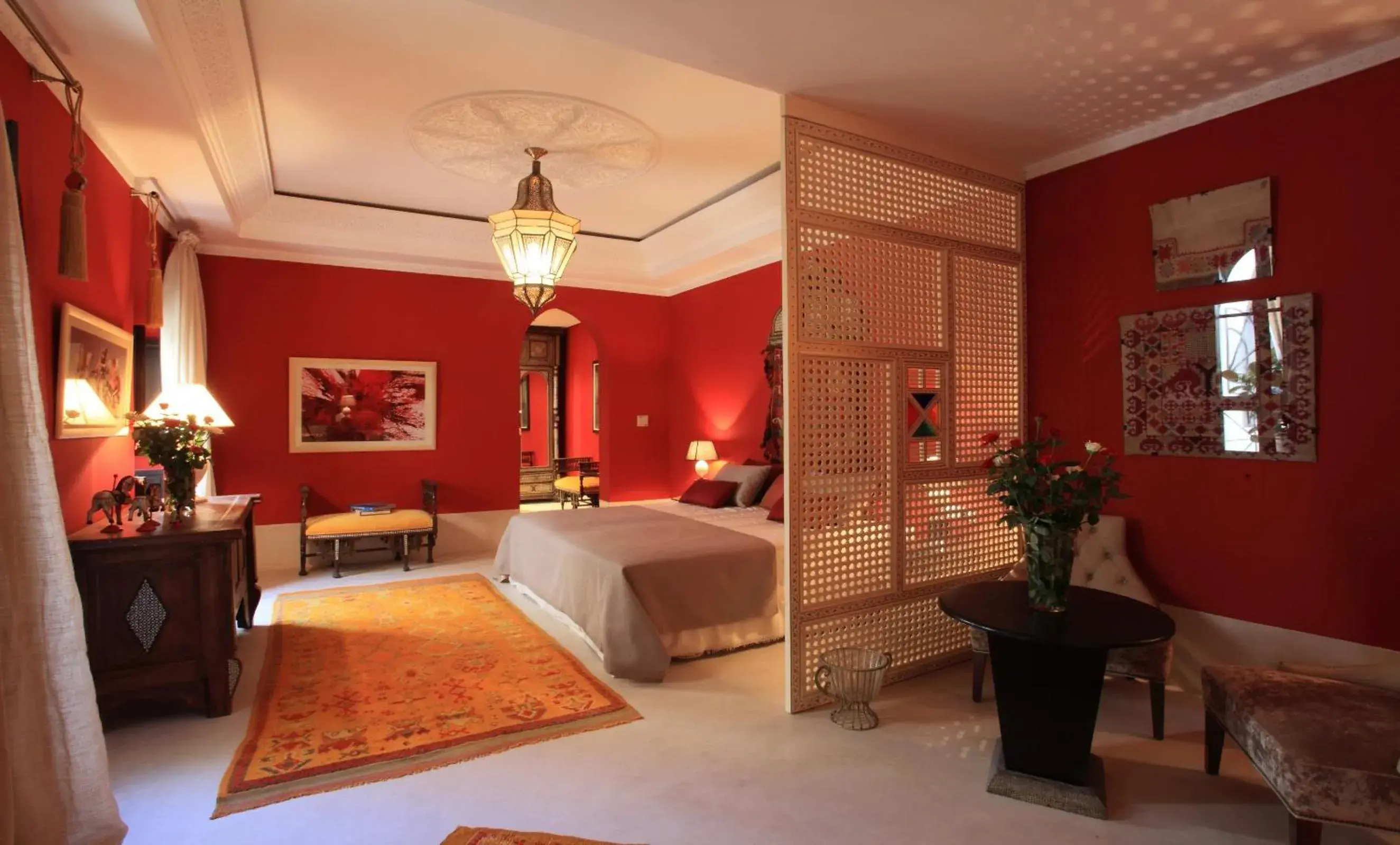 Bedroom, Bed in Palais Khum Bedroom, Bed in Palais Khum