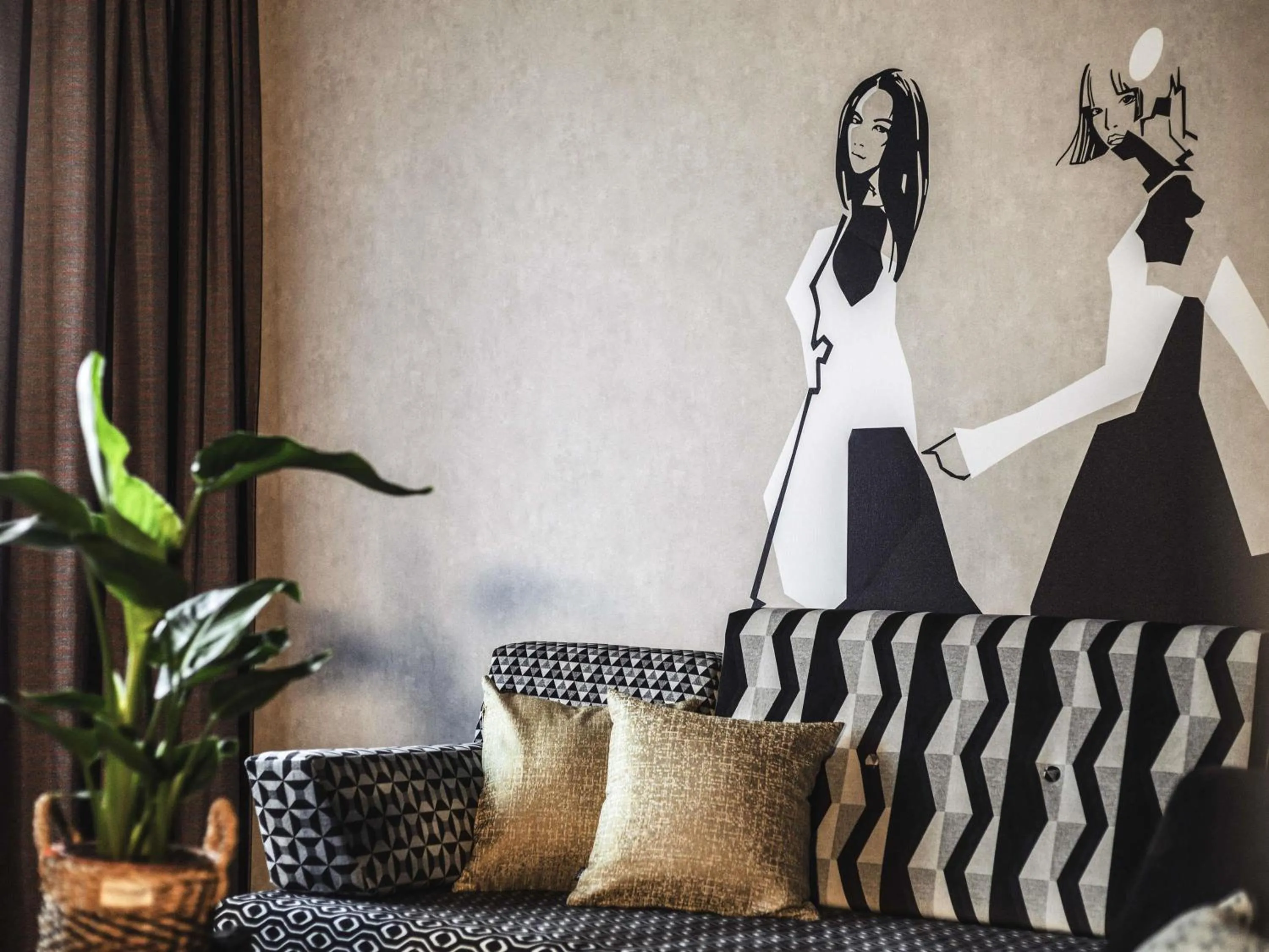 Bedroom in ibis Styles Arnhem Centre