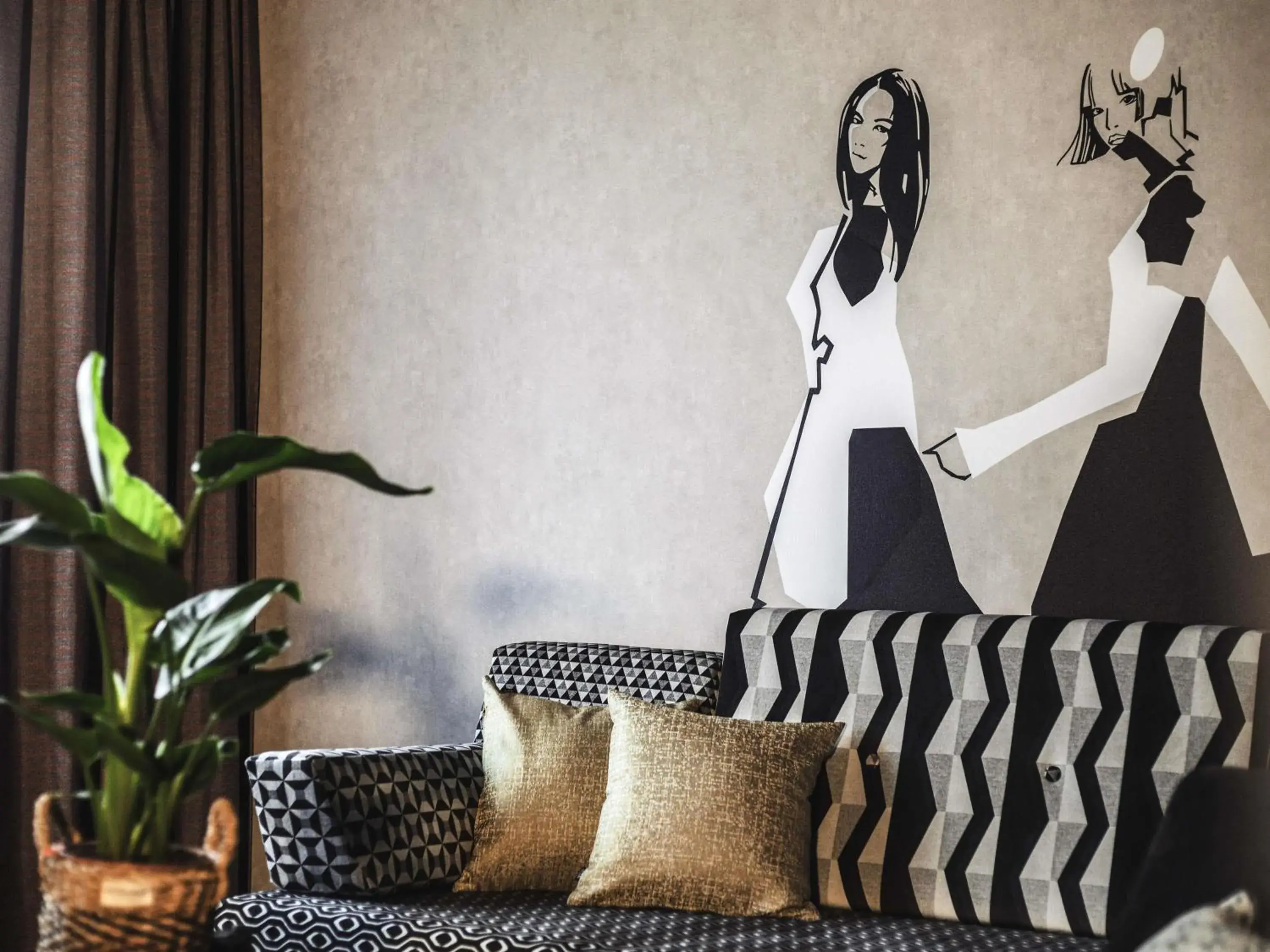 Bedroom in ibis Styles Arnhem Centre Bedroom in ibis Styles Arnhem Centre