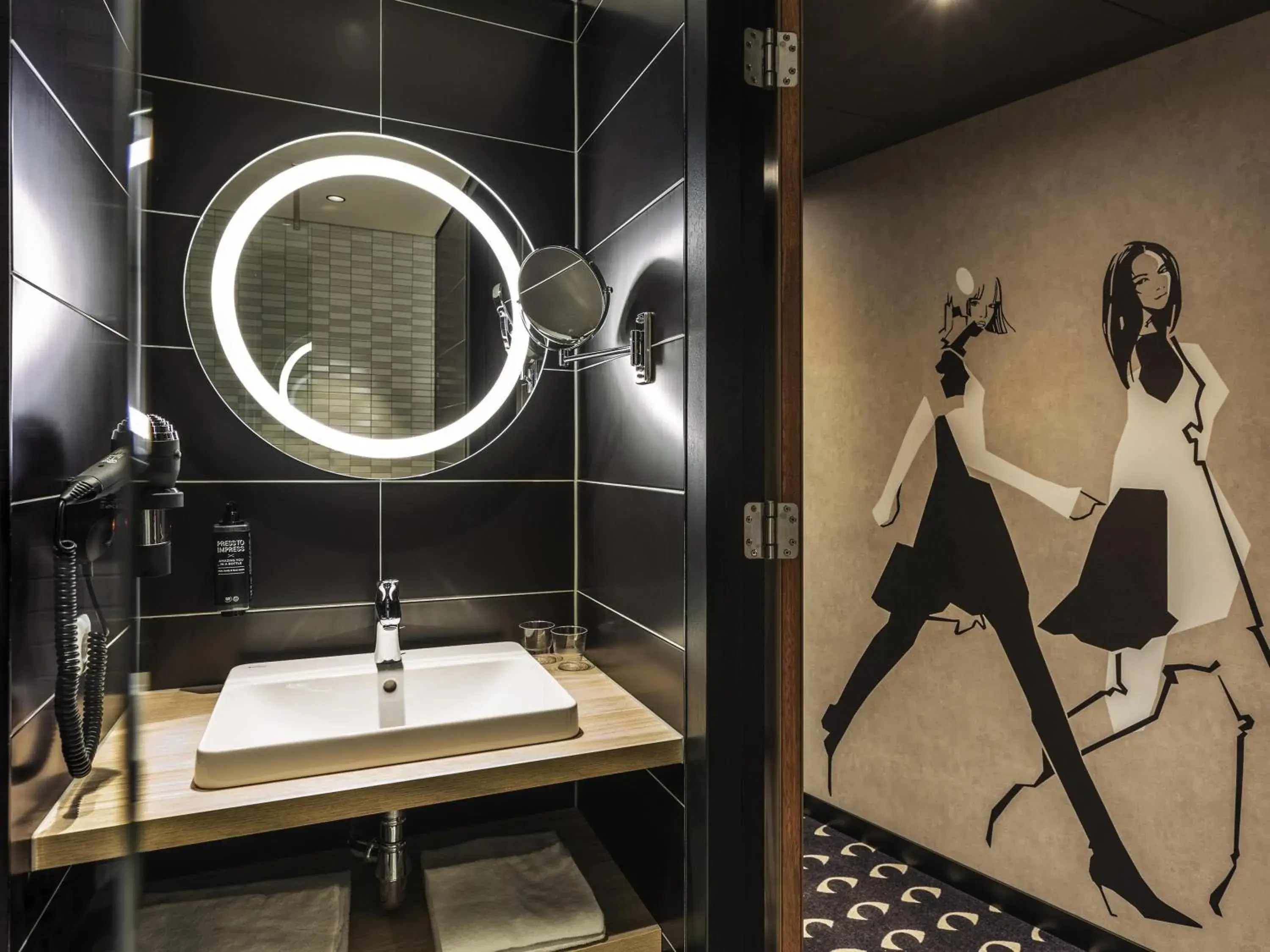 Bedroom in ibis Styles Arnhem Centre Bedroom in ibis Styles Arnhem Centre