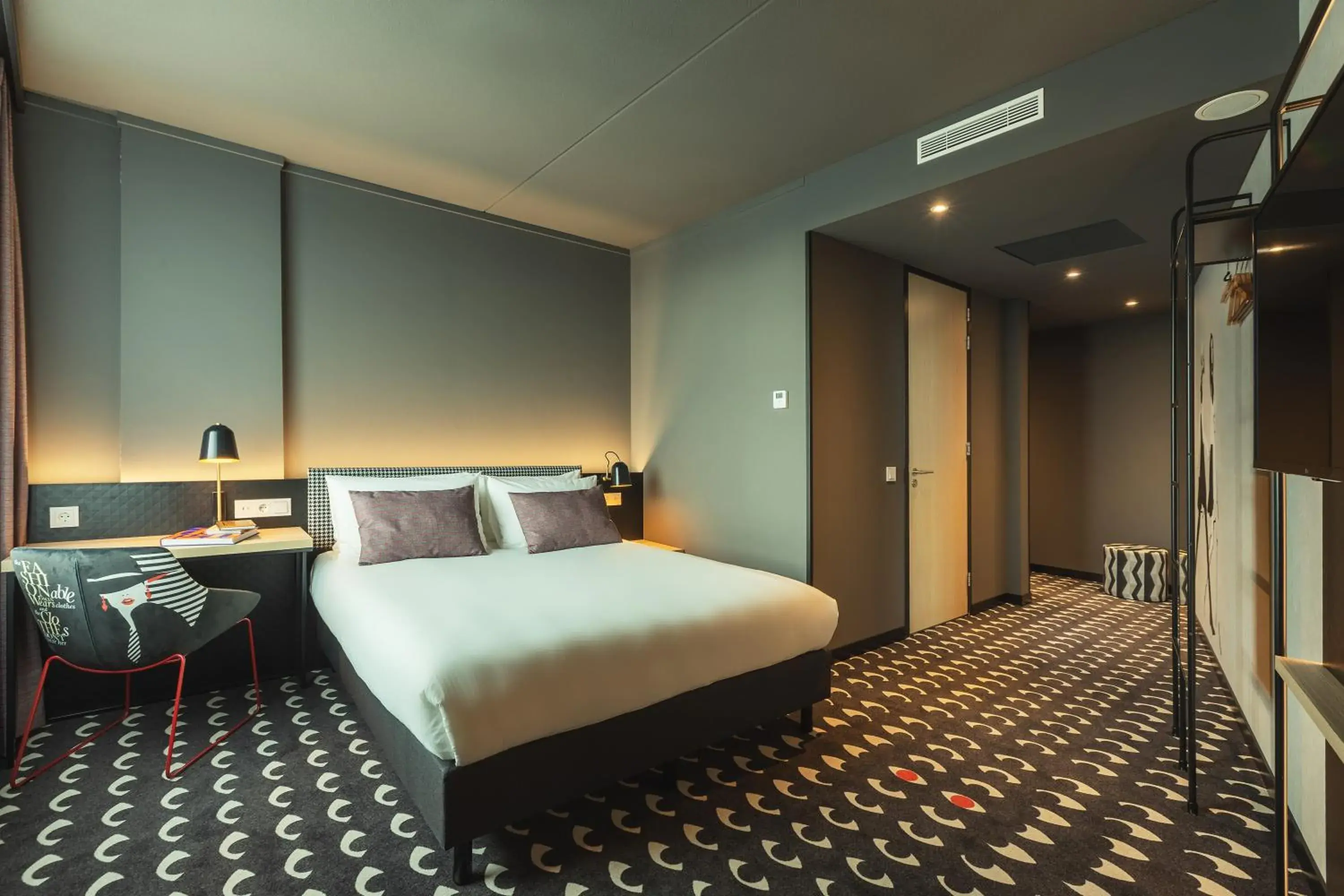 Photo of the whole room, Bed in ibis Styles Arnhem Centre Photo of the whole room, Bed in ibis Styles Arnhem Centre