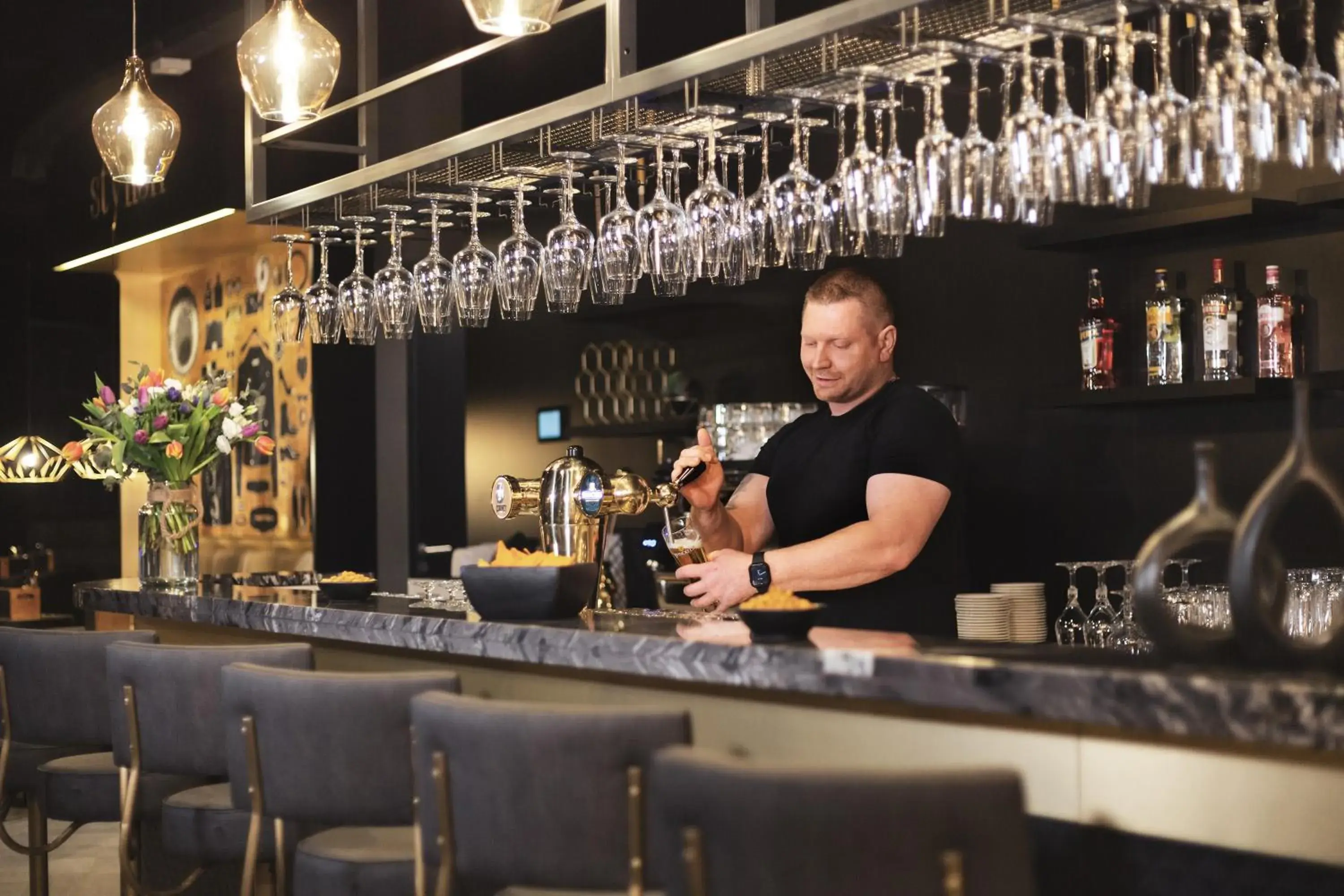Lounge or bar in ibis Styles Arnhem Centre Lounge or bar in ibis Styles Arnhem Centre