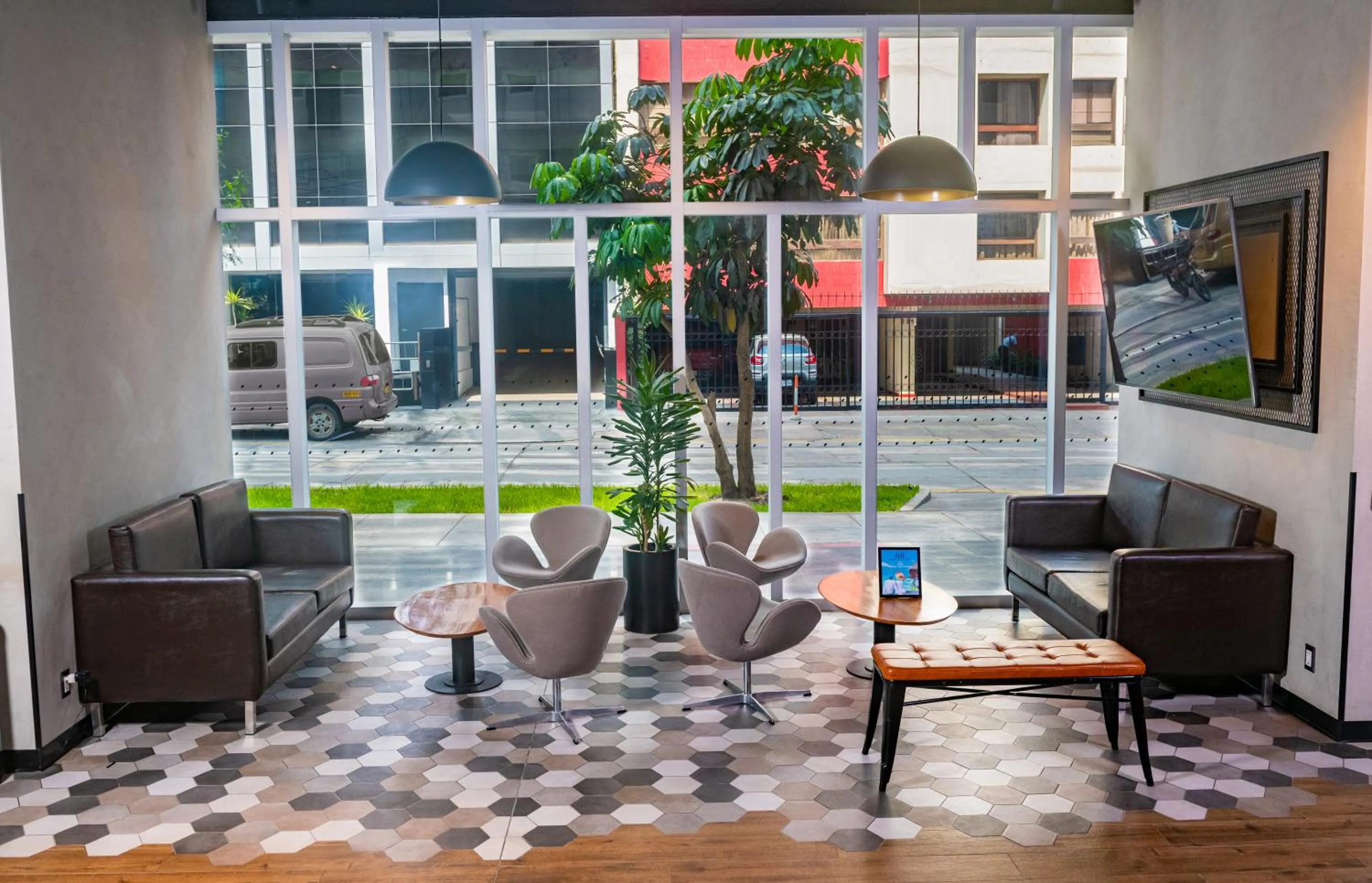 Lobby or reception in ibis styles Lima San Isidro