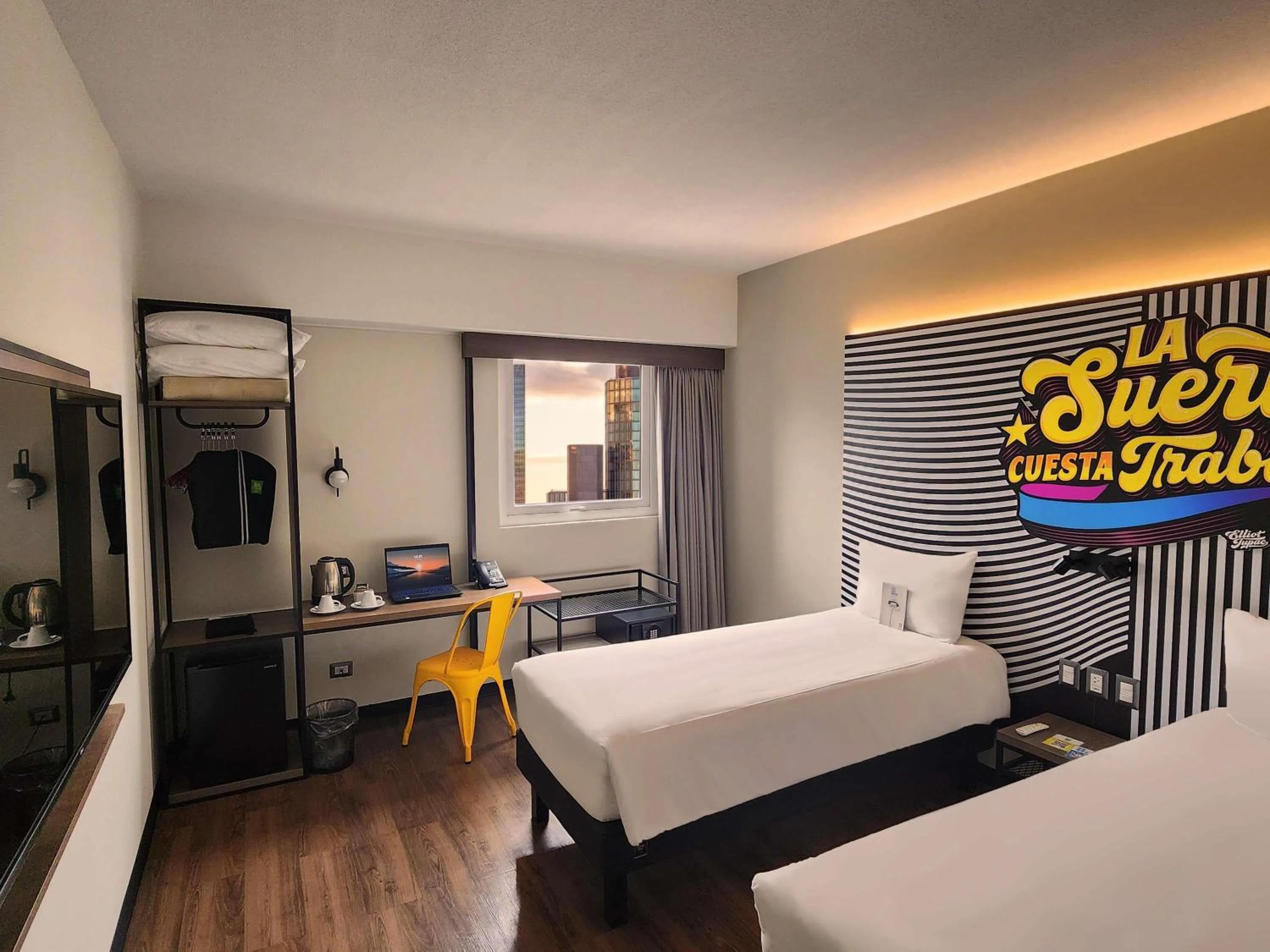 Bedroom, Bed in ibis styles Lima San Isidro