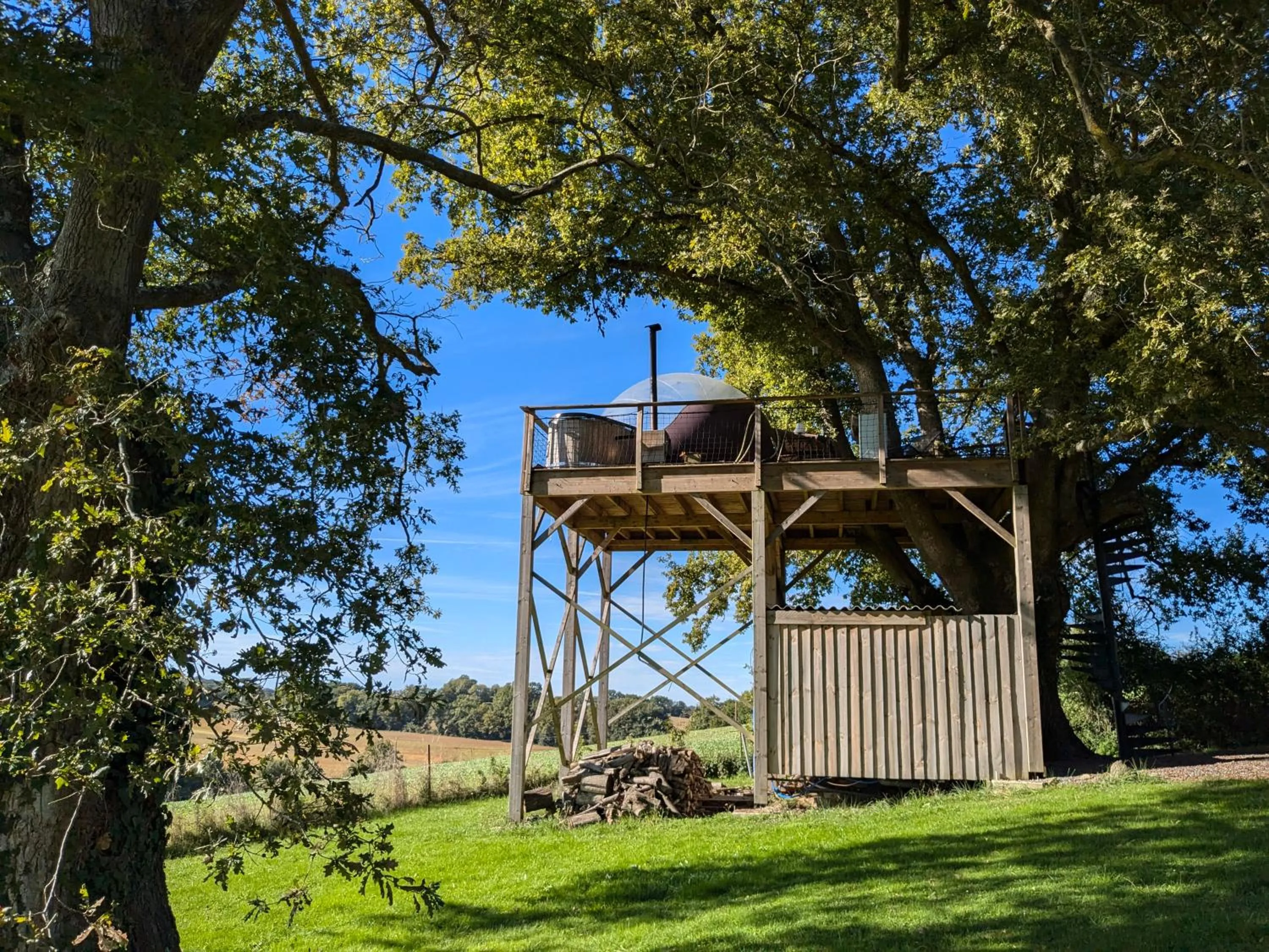 Spring in les bulles perchées de lartigue