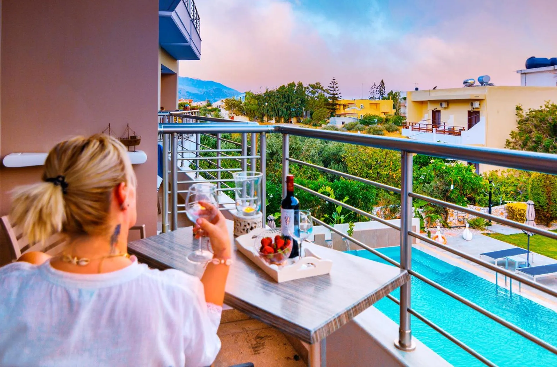 Balcony/Terrace in Relax Hotel