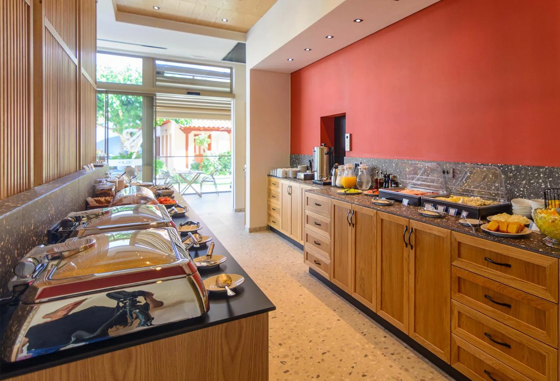 Breakfast in Relax Hotel