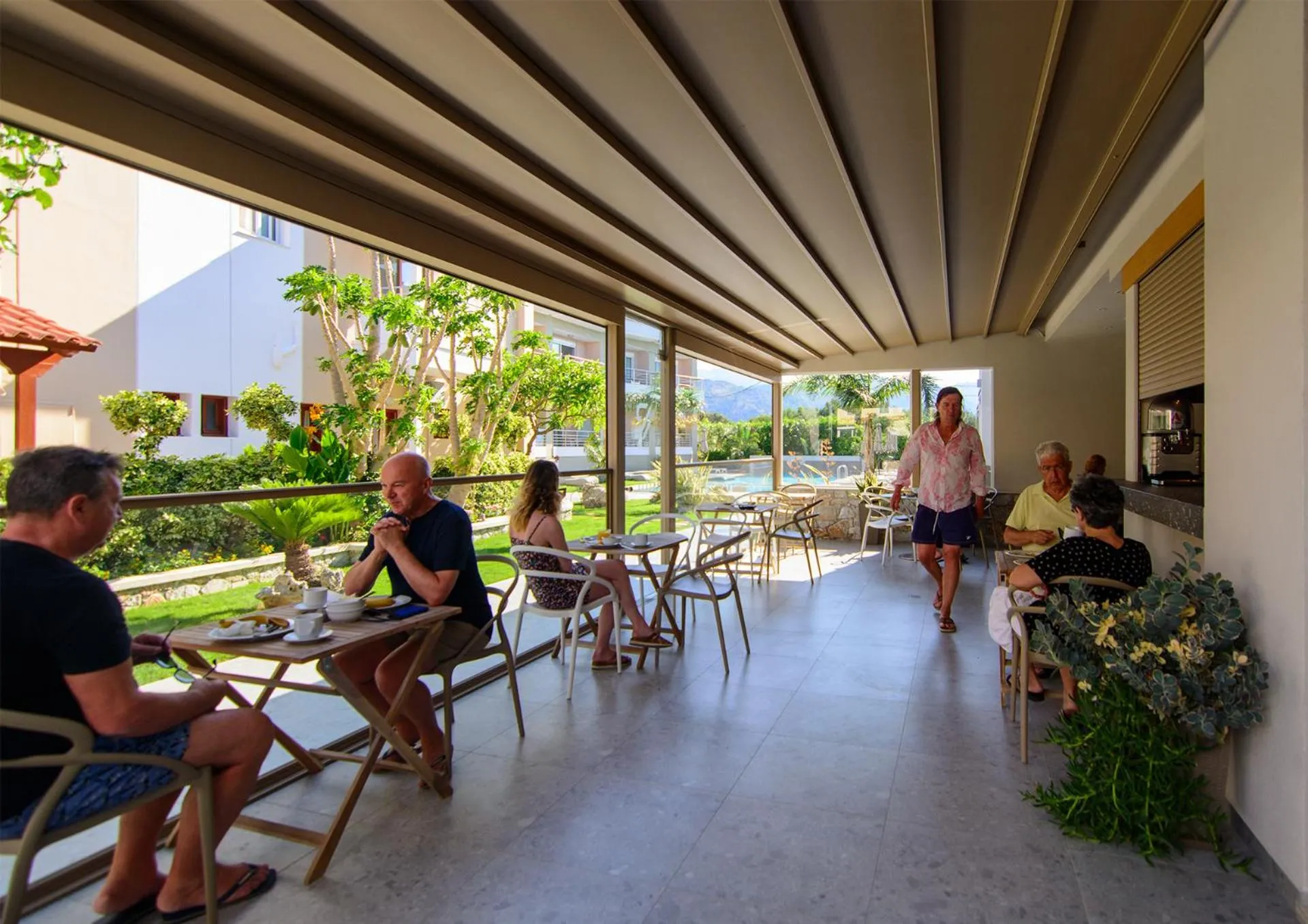 Property building in Relax Hotel