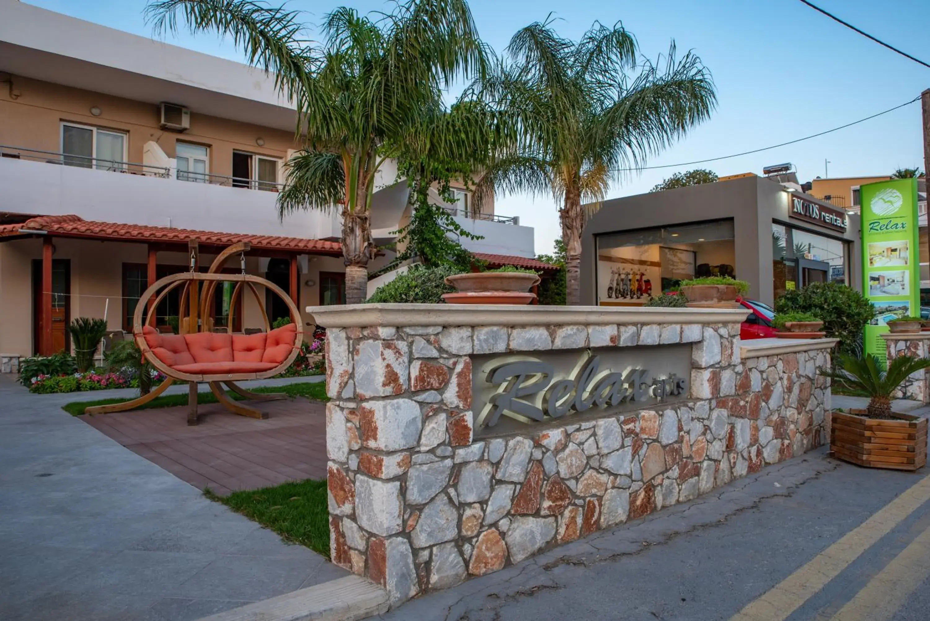 Property building in Relax Hotel Property building in Relax Hotel