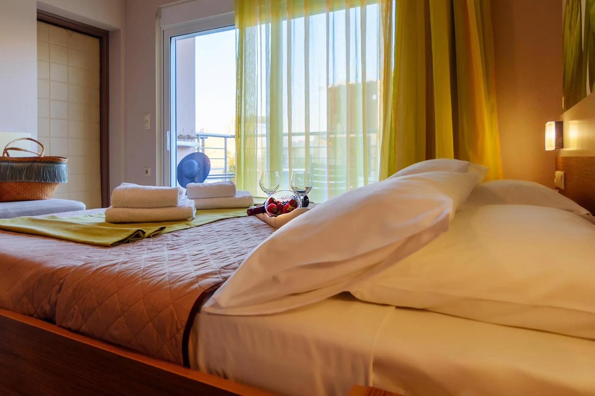 Area and facilities, Bed in Relax Hotel