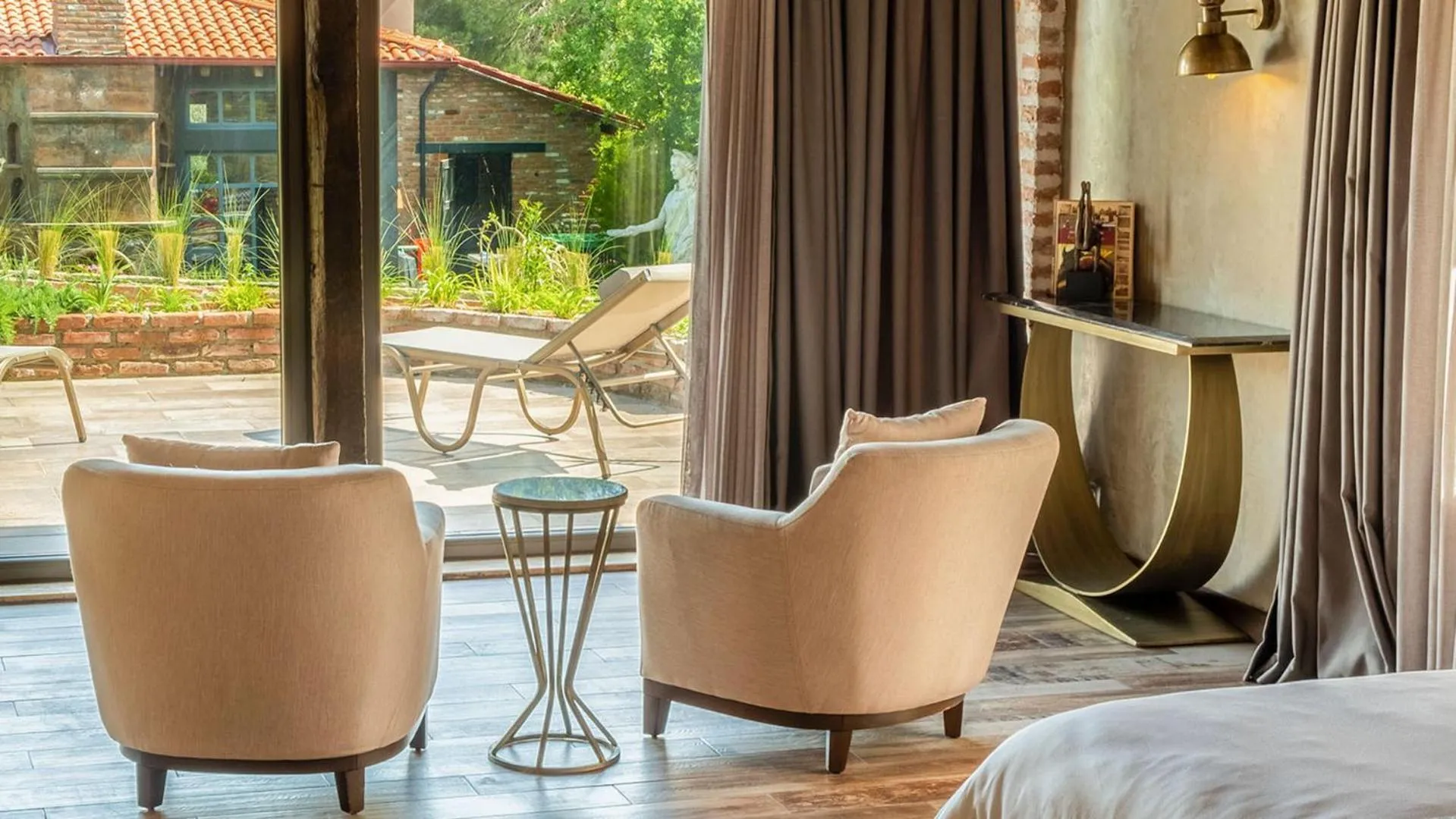 Seating area in Nadas Kazdağları