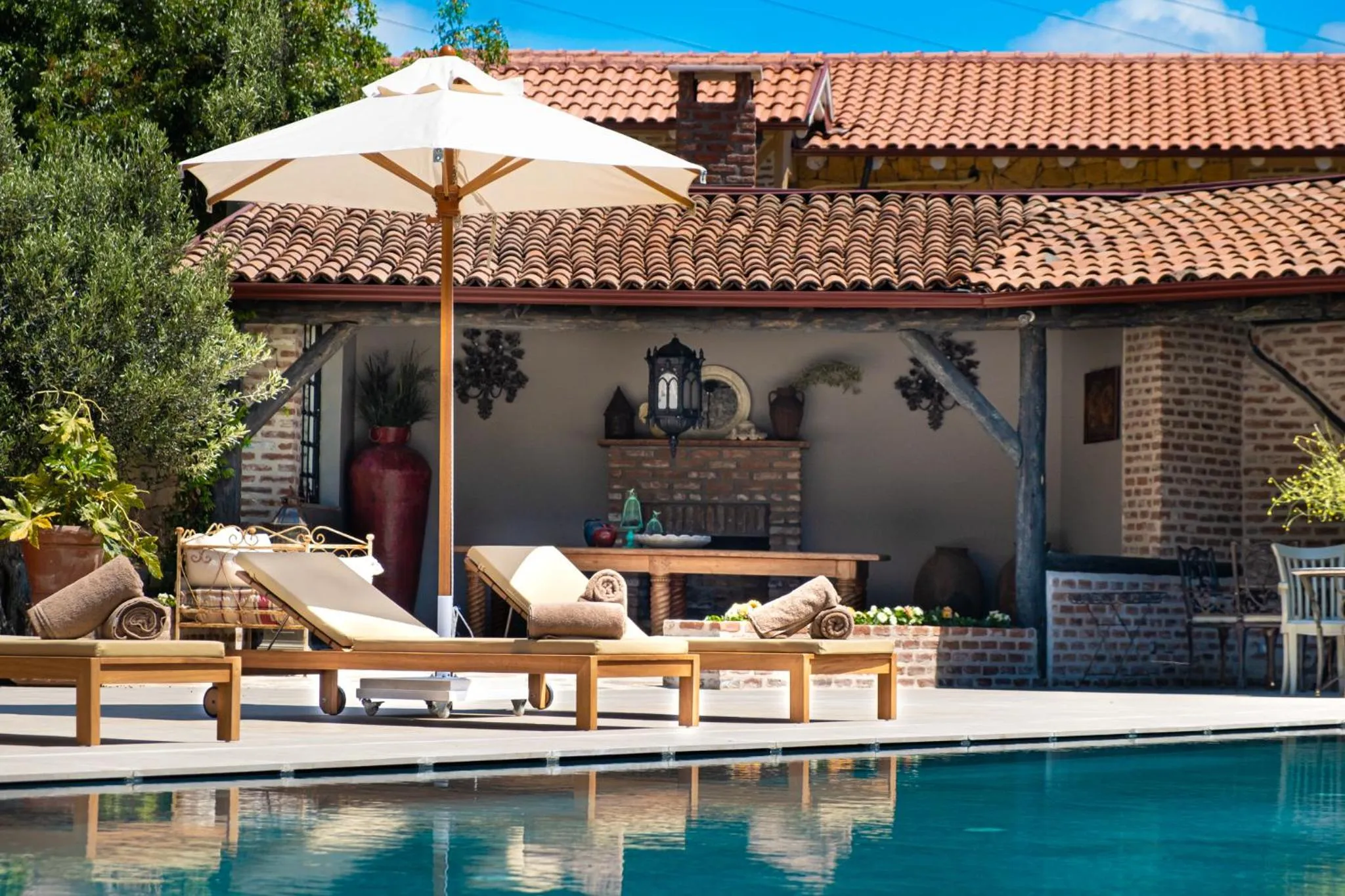 Swimming pool in Nadas Kazdağları