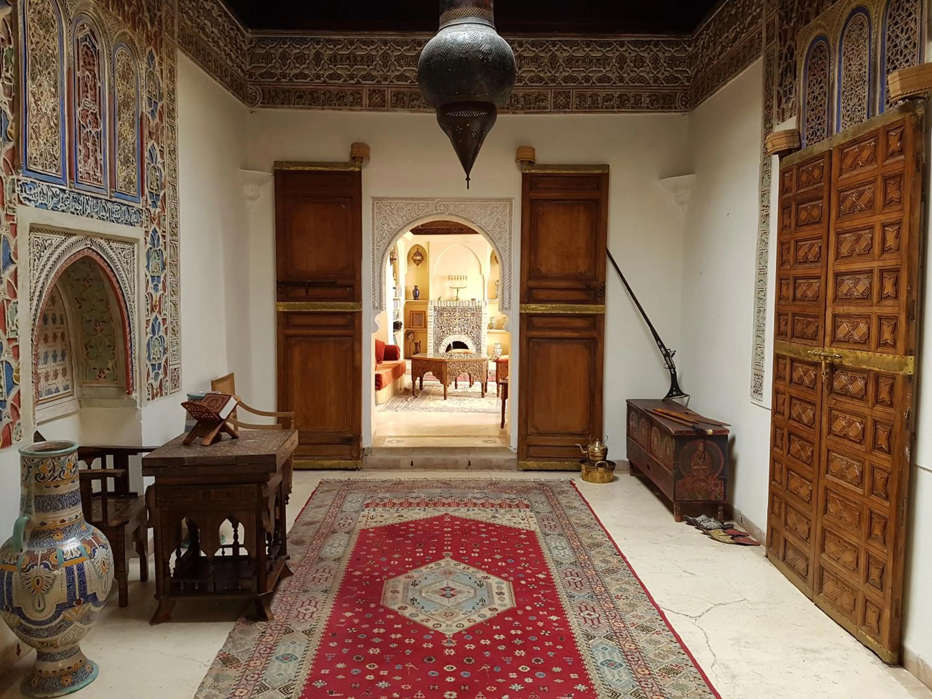 Lobby or reception in Riad Ben Youssef