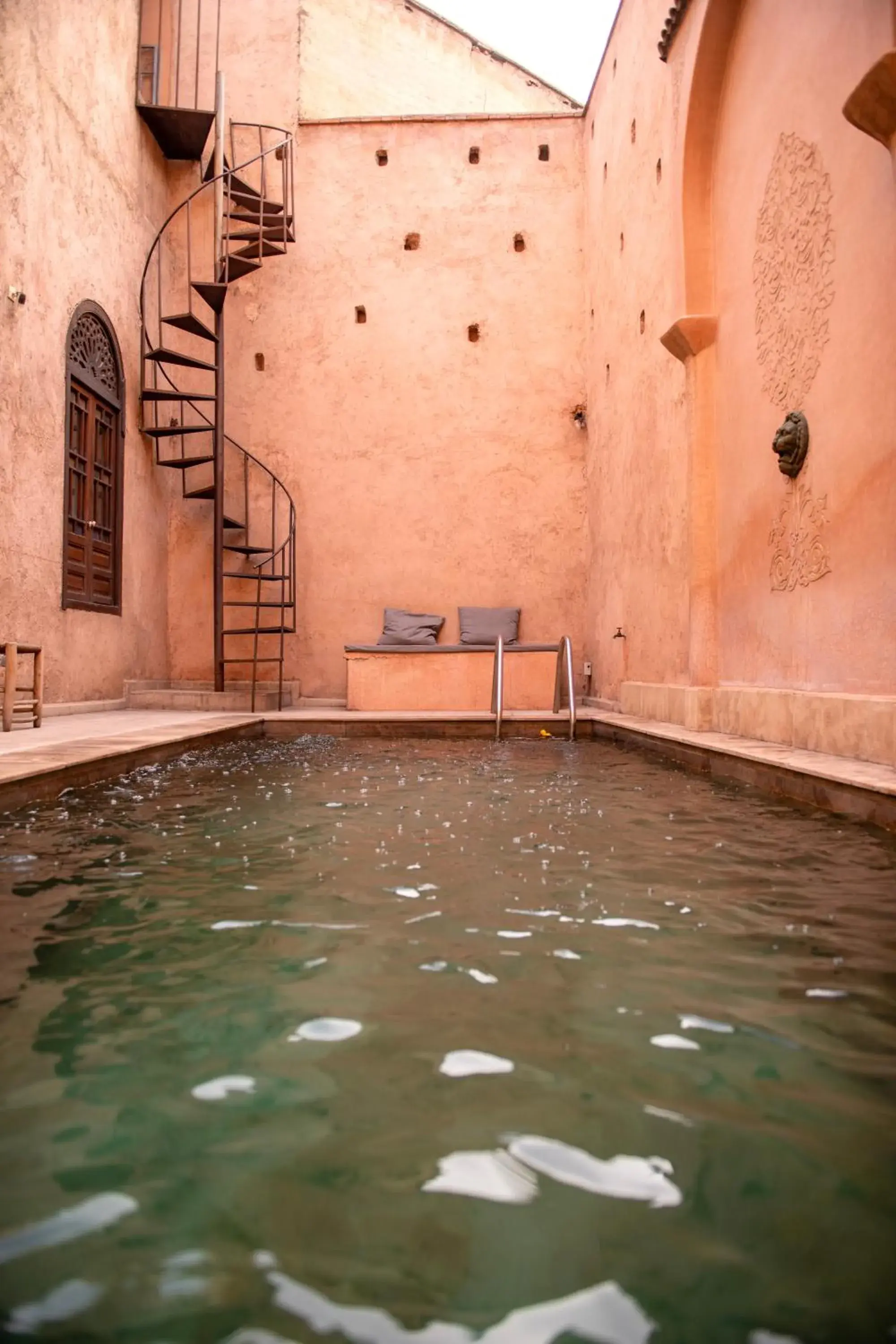 Swimming pool in Riad Ben Youssef Swimming pool in Riad Ben Youssef