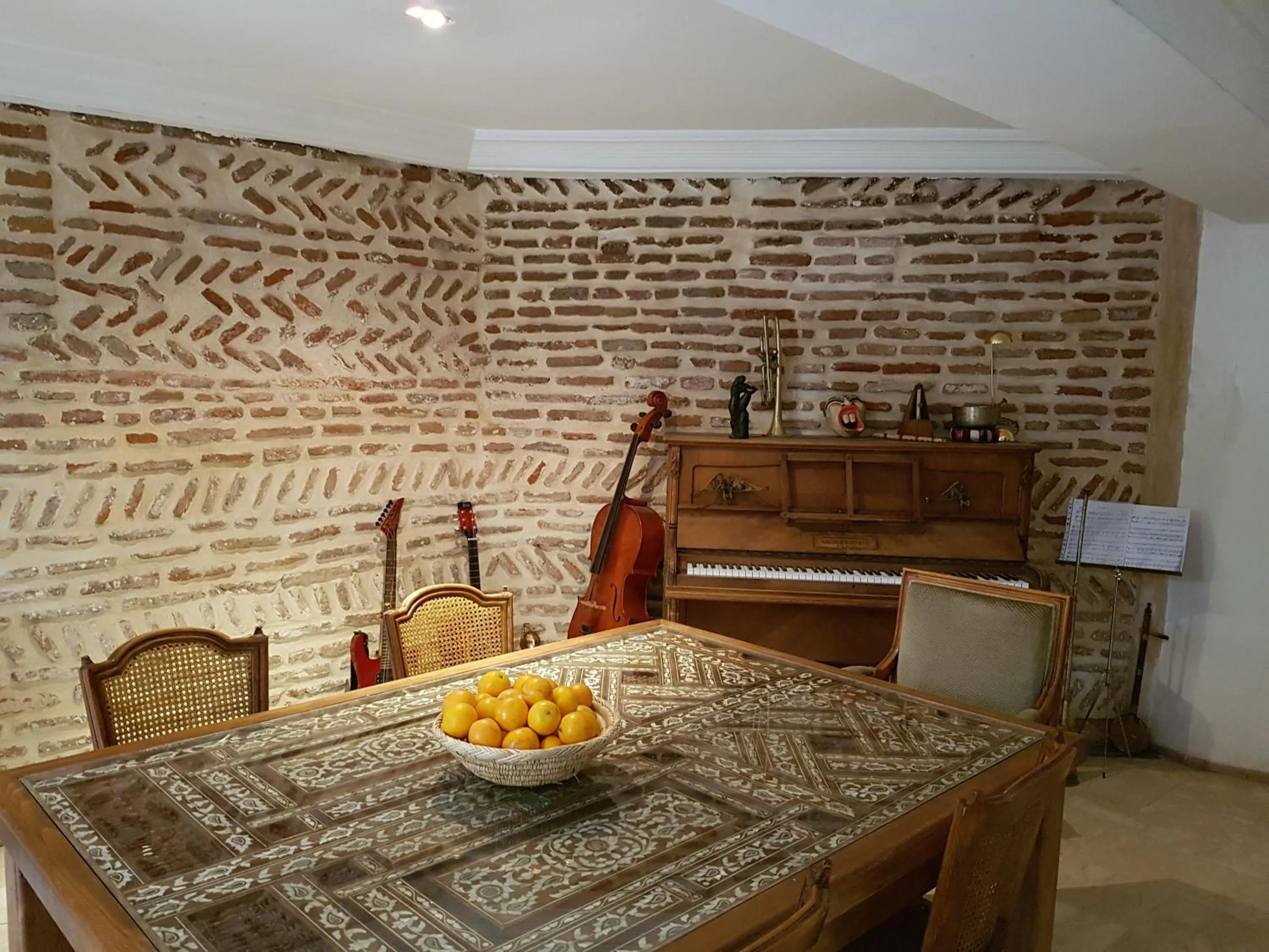 Dining area in Riad Ben Youssef