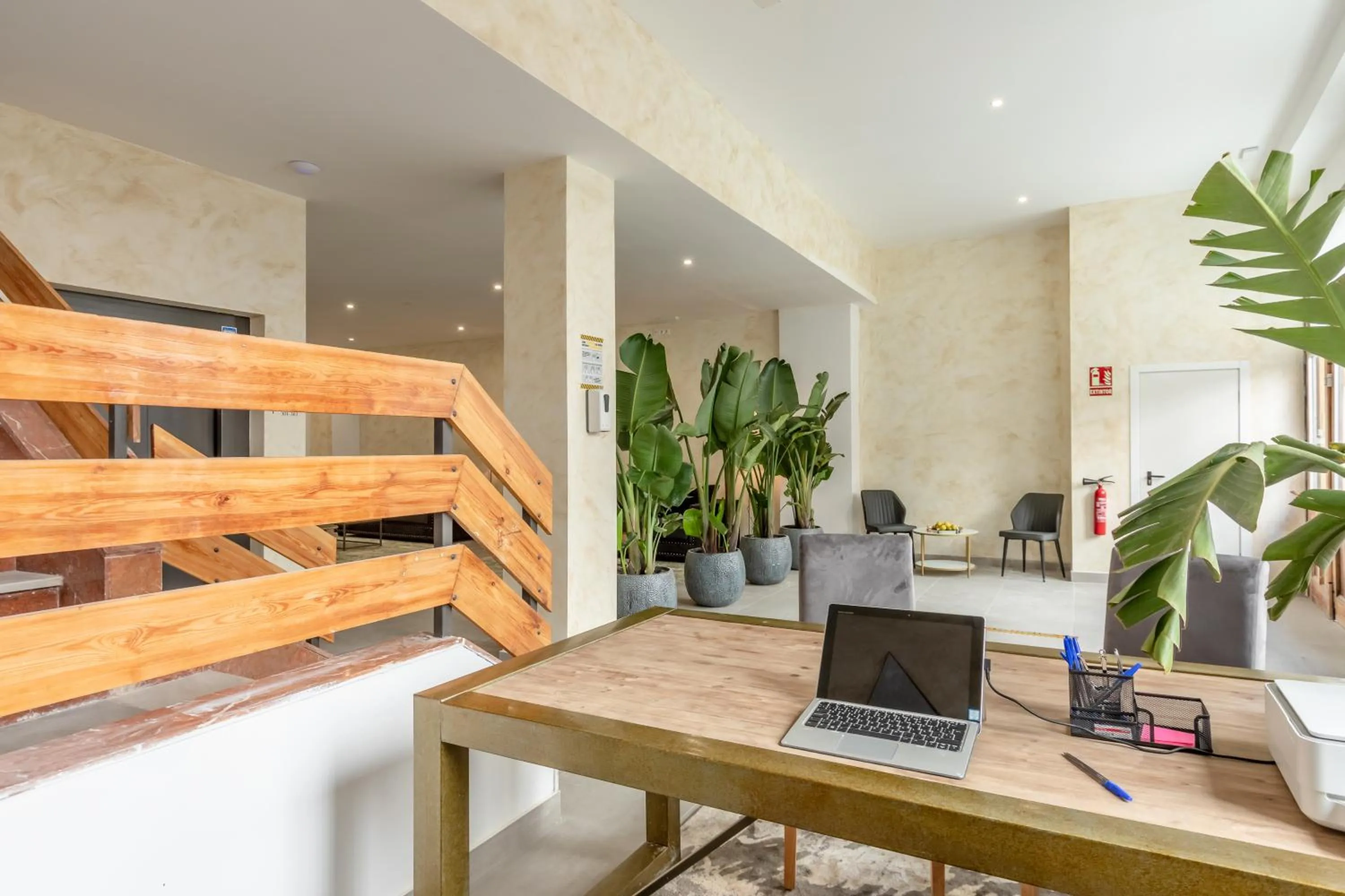 Lobby or reception in Villamarta Boutique Rooms