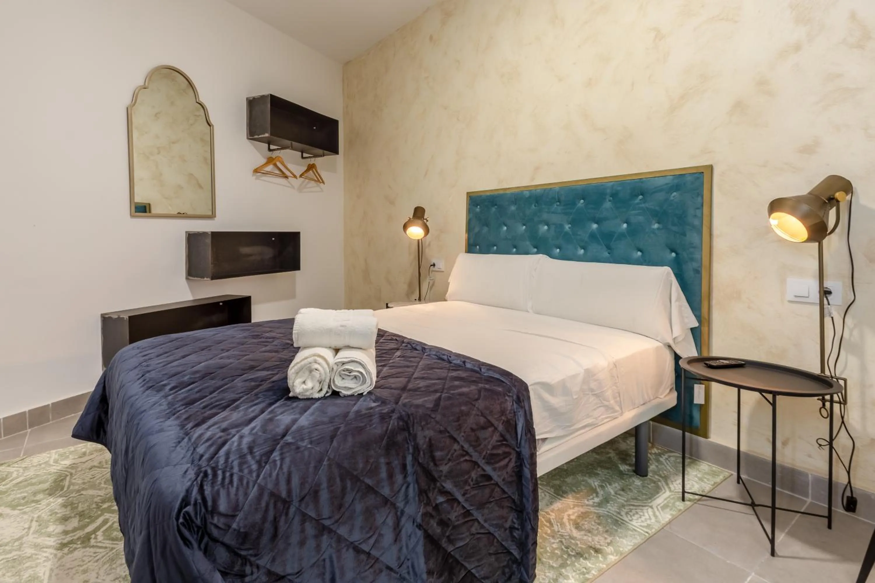 Bed in Villamarta Boutique Rooms