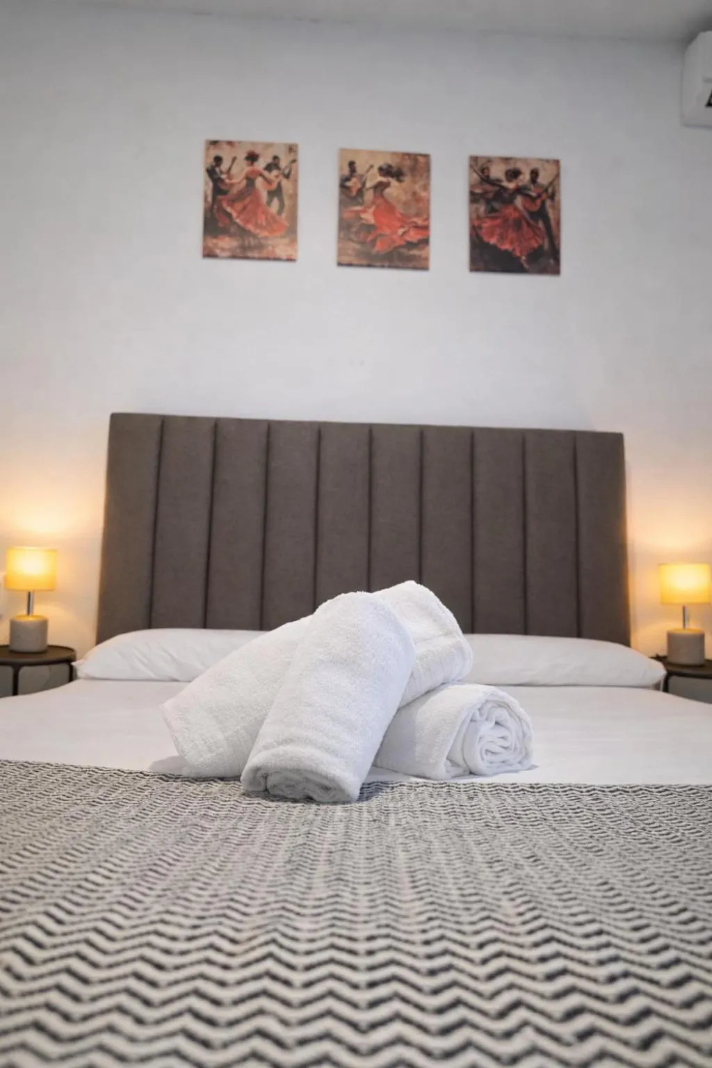 Bed in Villamarta Boutique Rooms