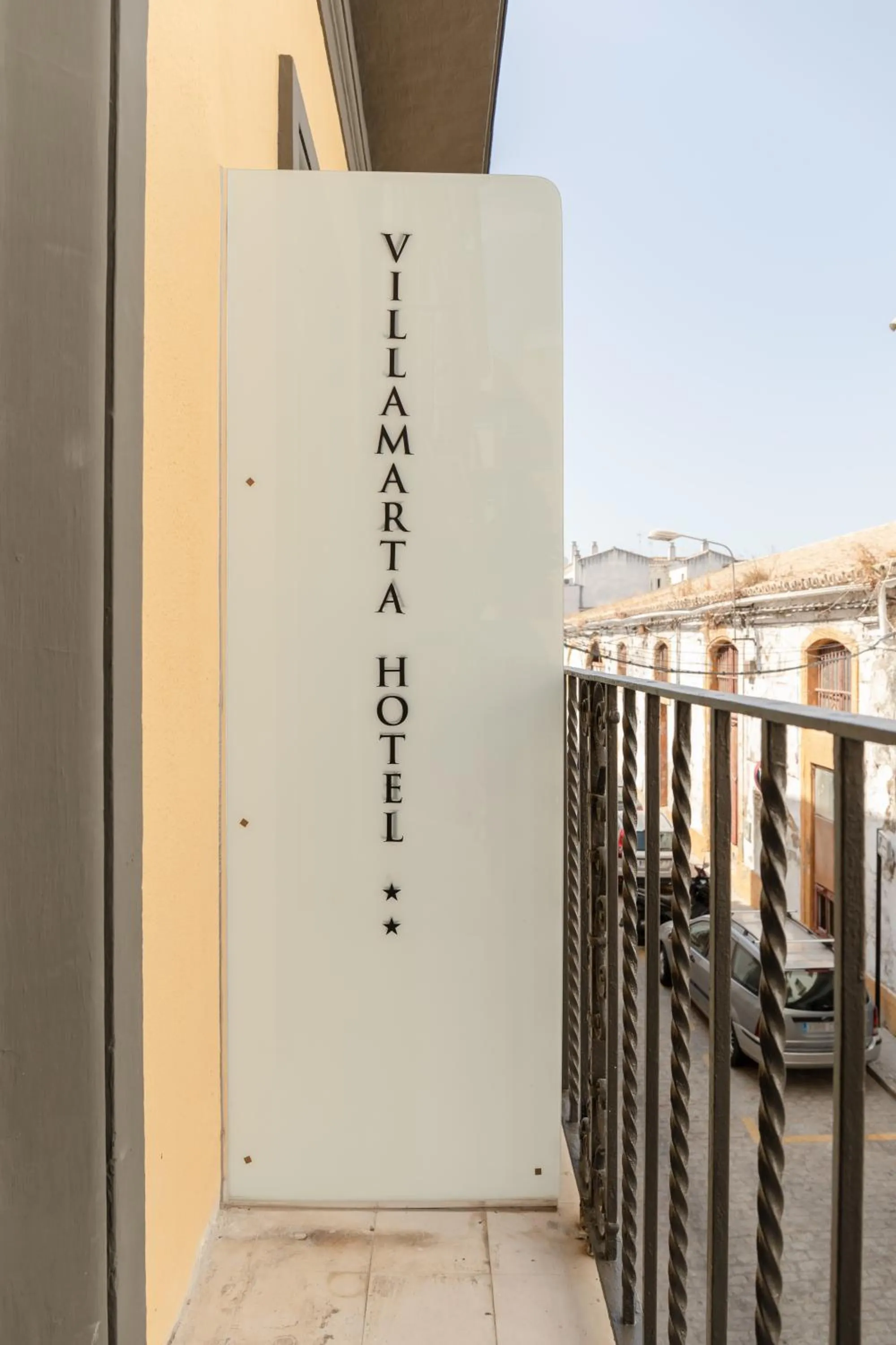 Decorative detail in Villamarta Boutique Rooms