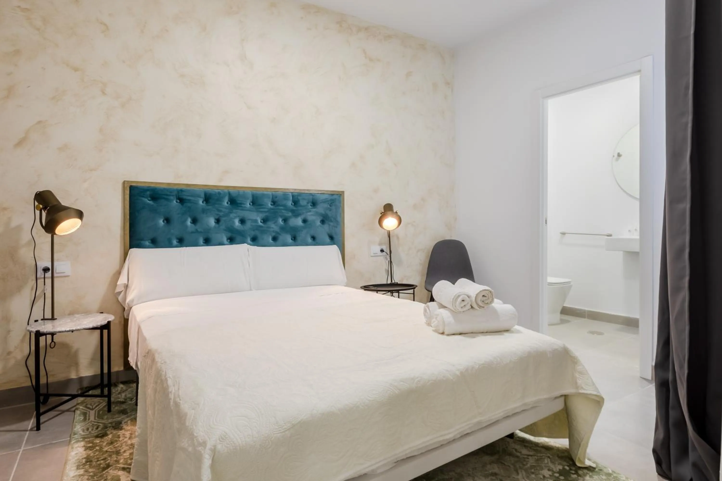 Bed in Villamarta Boutique Rooms