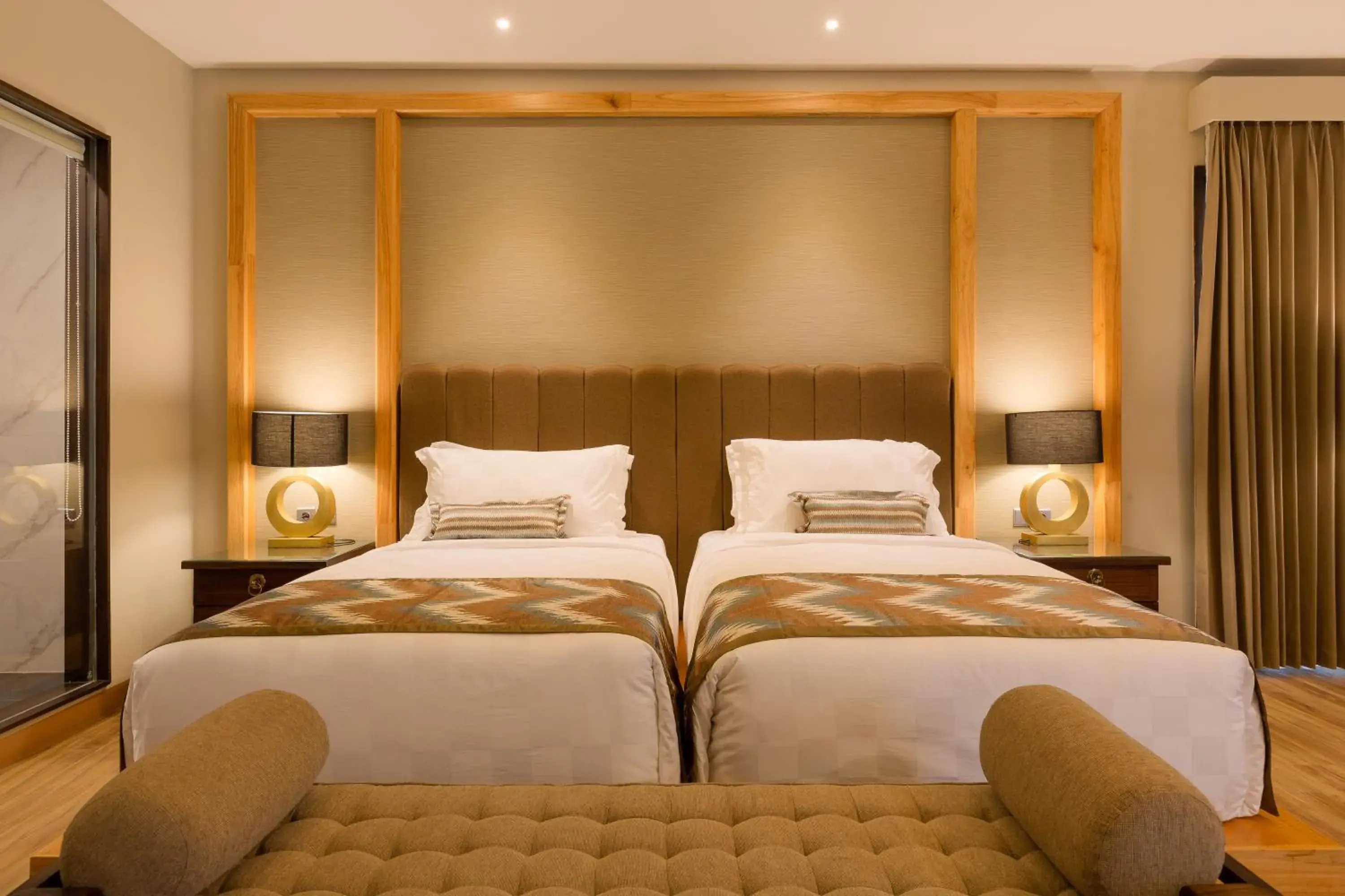 Bed in The Gantari Ubud Hotel & Villa Bed in The Gantari Ubud Hotel & Villa