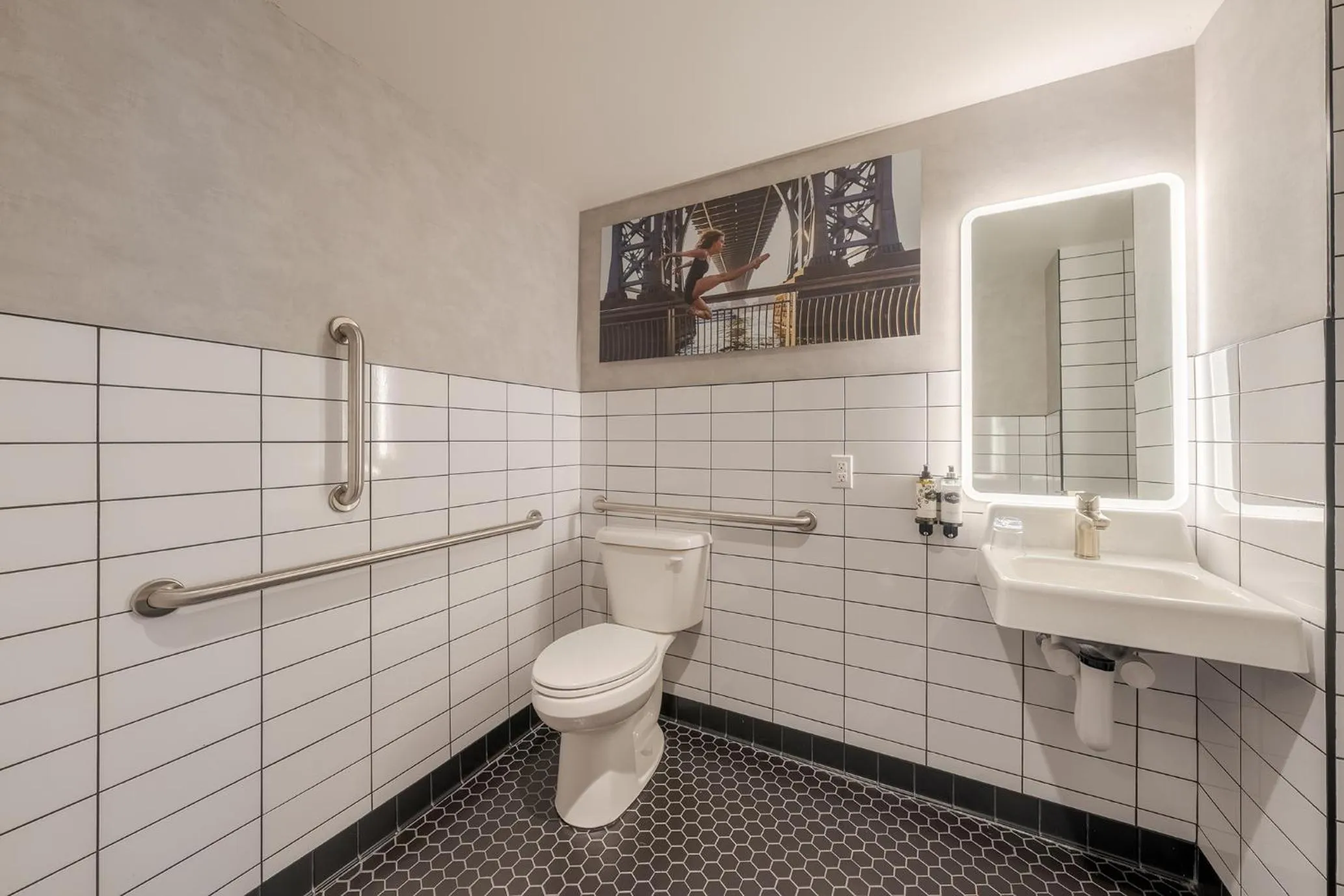 Bathroom in Pestana CR7 Times Square