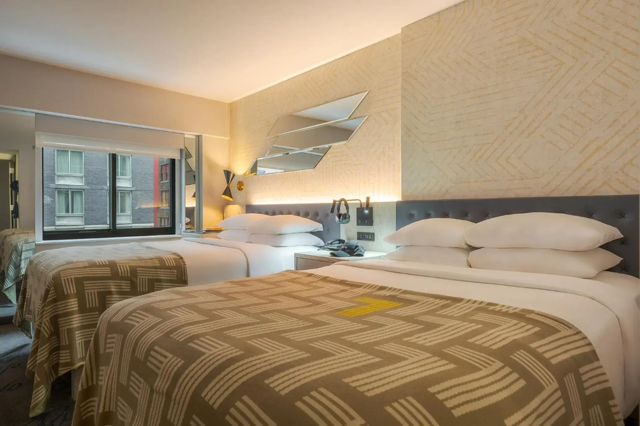 Bed in Pestana CR7 Times Square Bed in Pestana CR7 Times Square