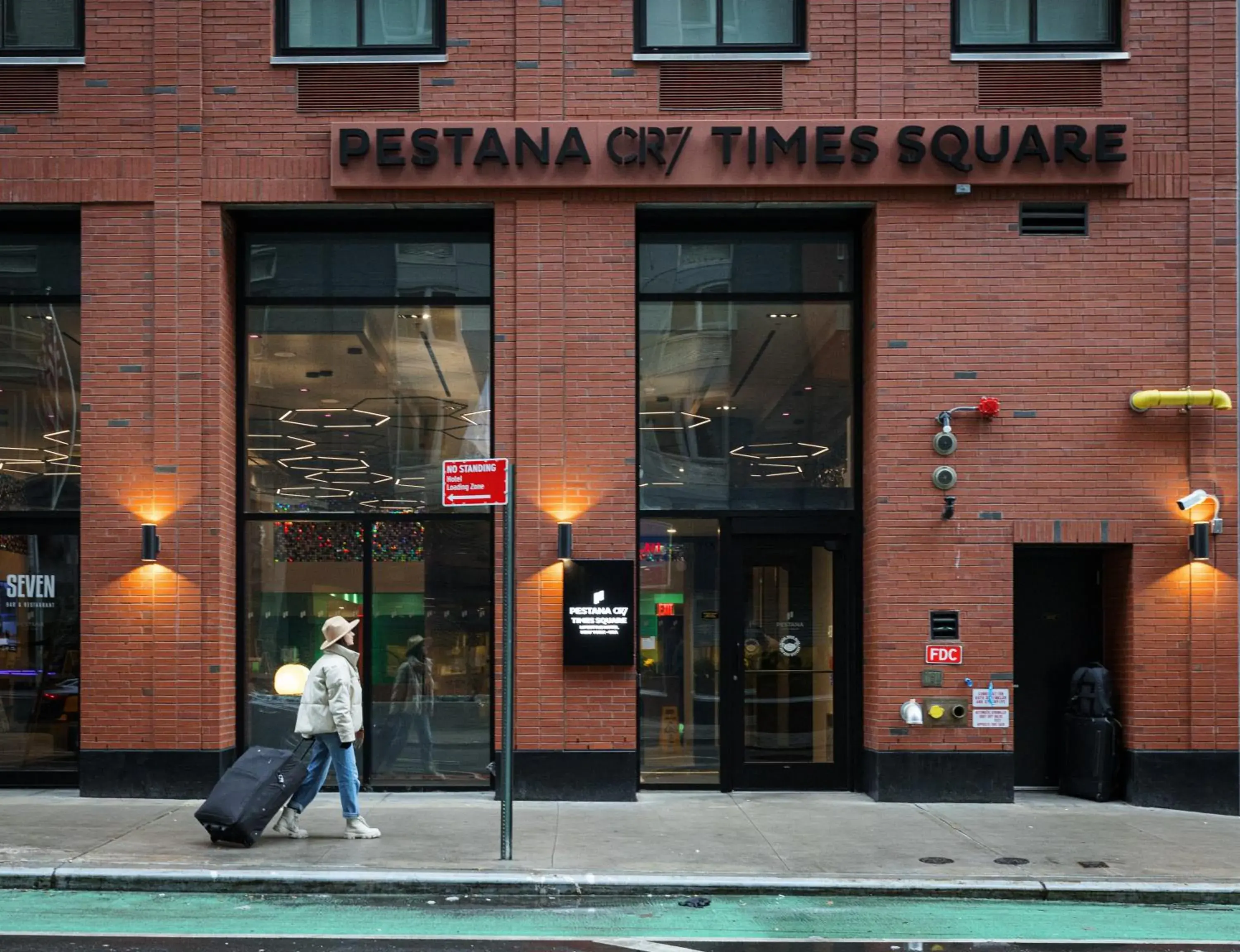 Property building in Pestana CR7 Times Square Property building in Pestana CR7 Times Square