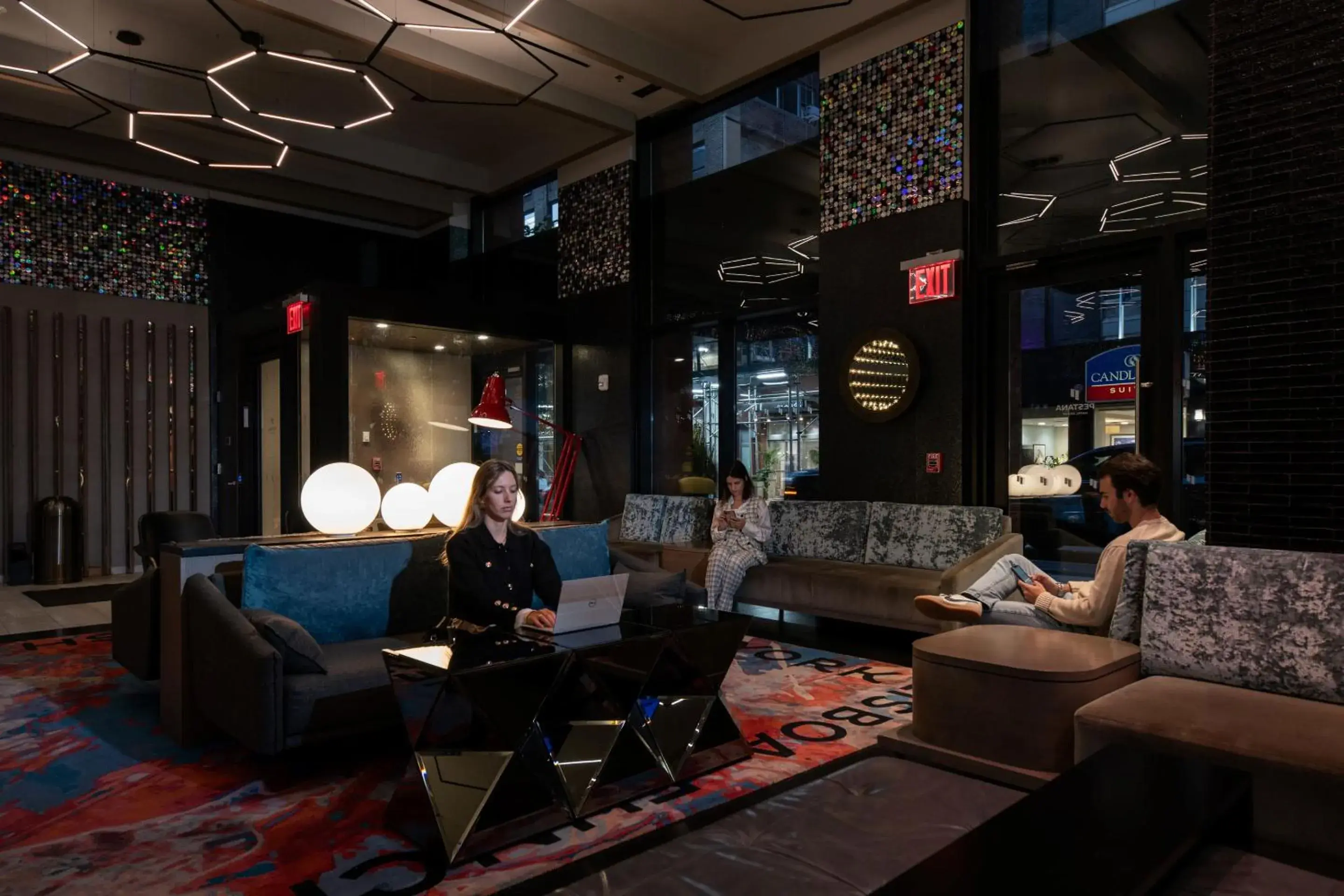 Lobby or reception in Pestana CR7 Times Square Lobby or reception in Pestana CR7 Times Square