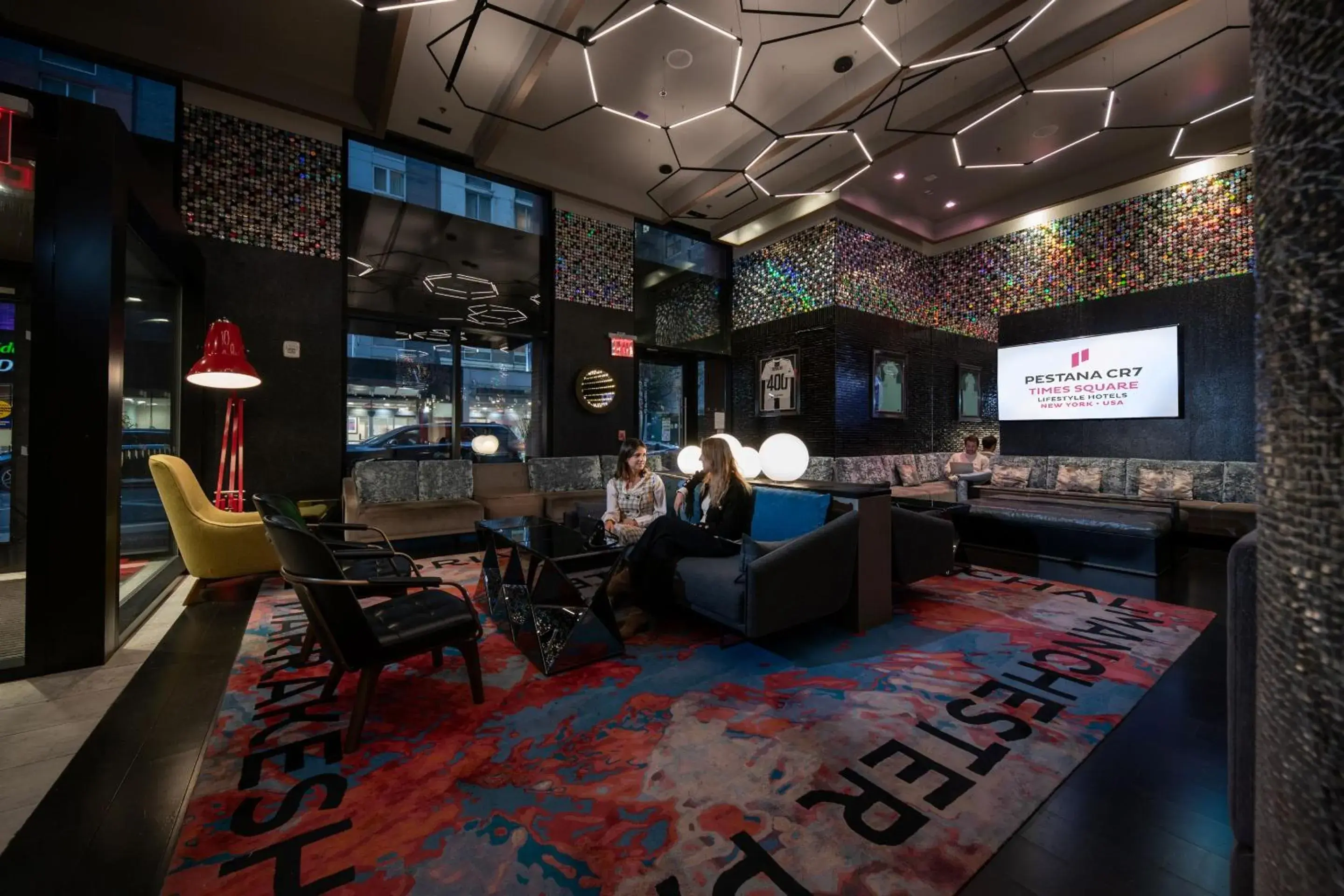 Lobby or reception in Pestana CR7 Times Square Lobby or reception in Pestana CR7 Times Square