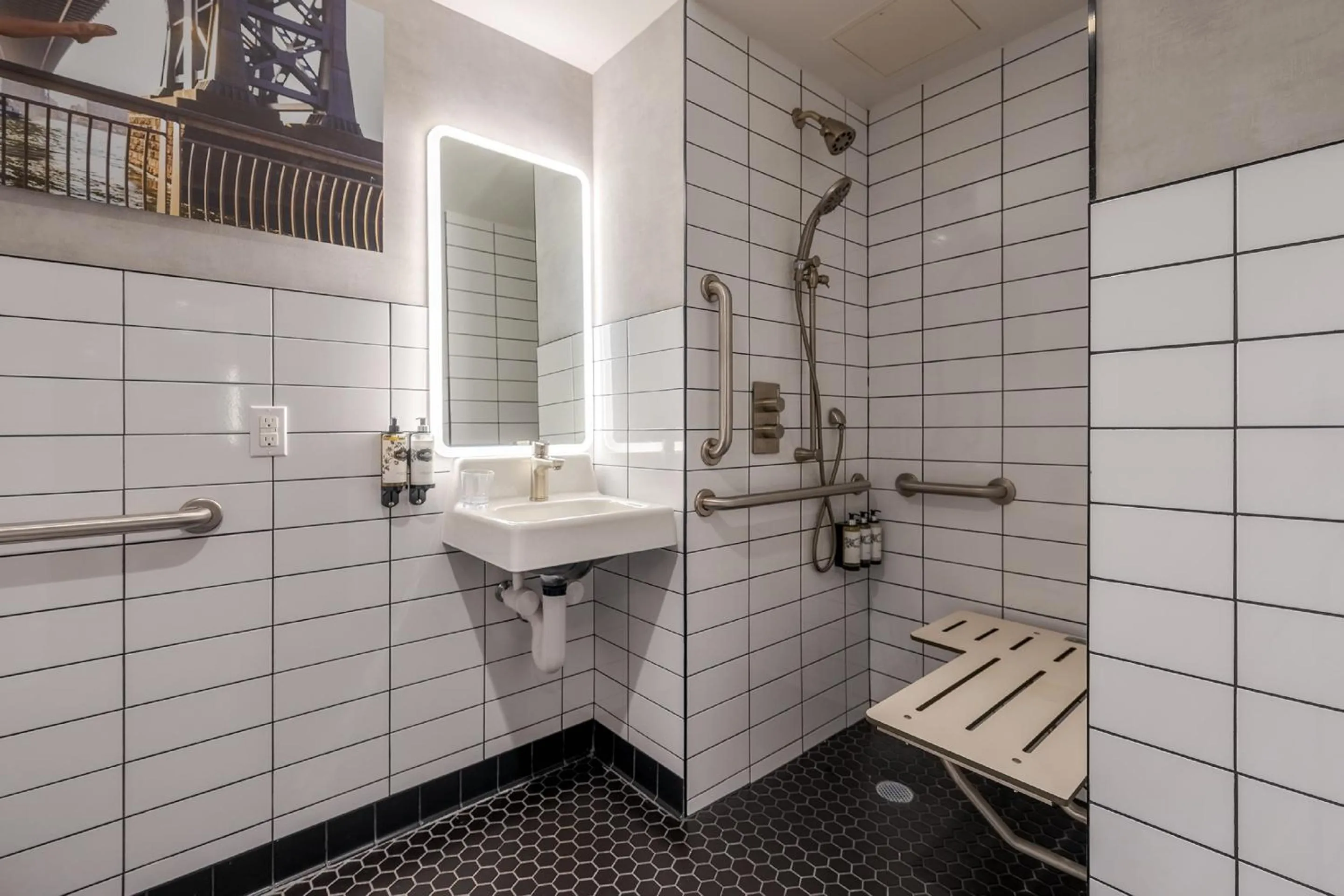 Bathroom in Pestana CR7 Times Square