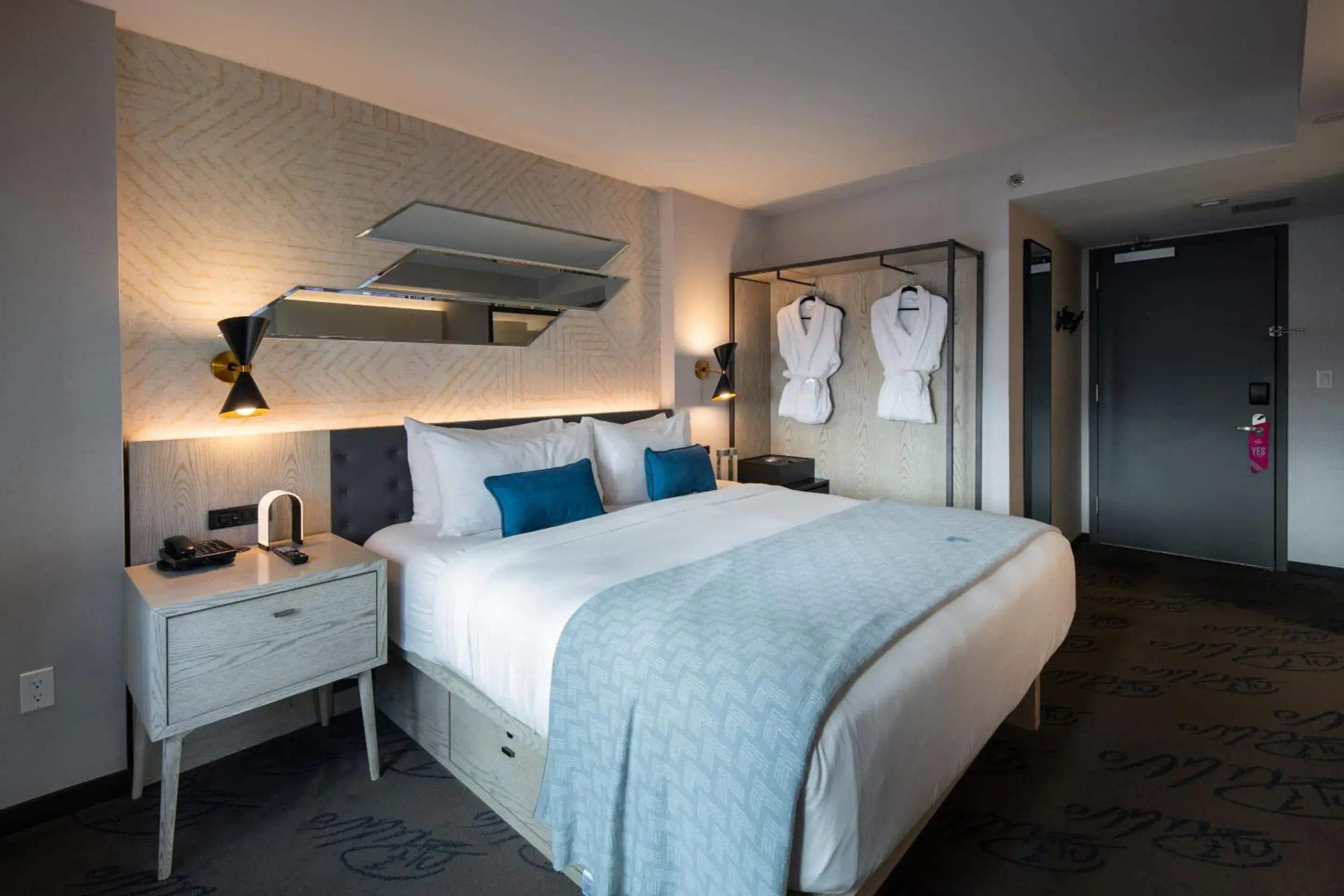 Bed in Pestana CR7 Times Square Bed in Pestana CR7 Times Square