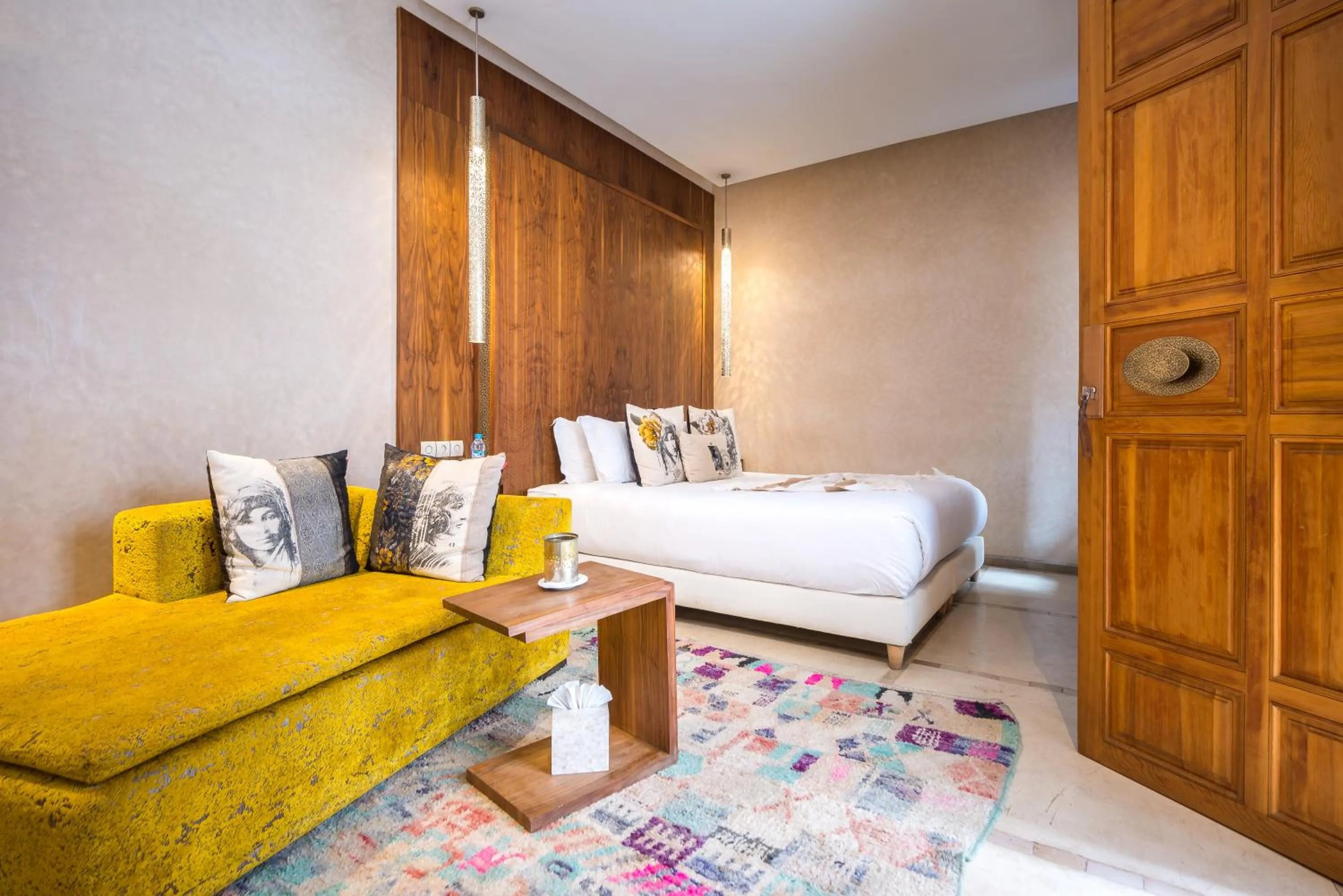 Photo of the whole room, Bed in Riad Houma