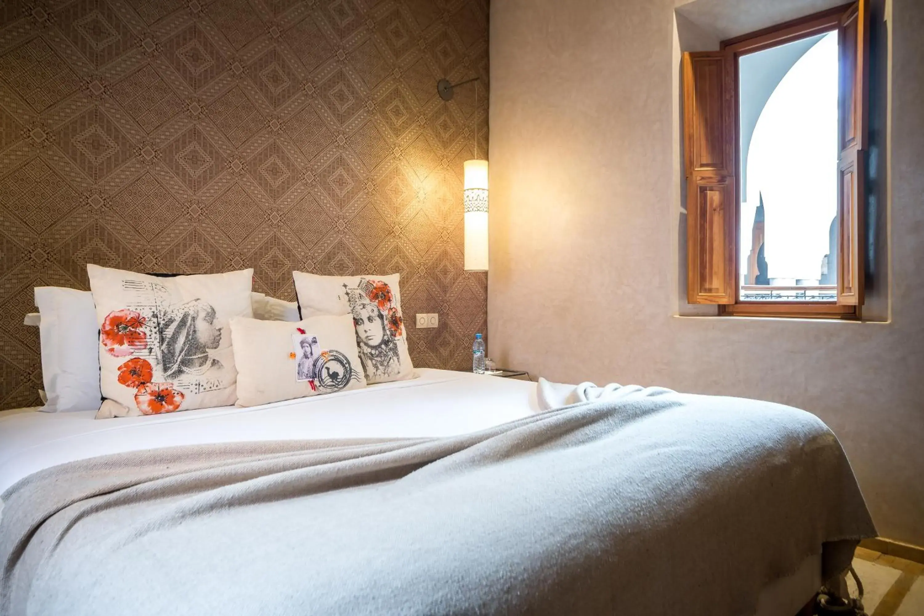 Bed in Riad Houma Bed in Riad Houma