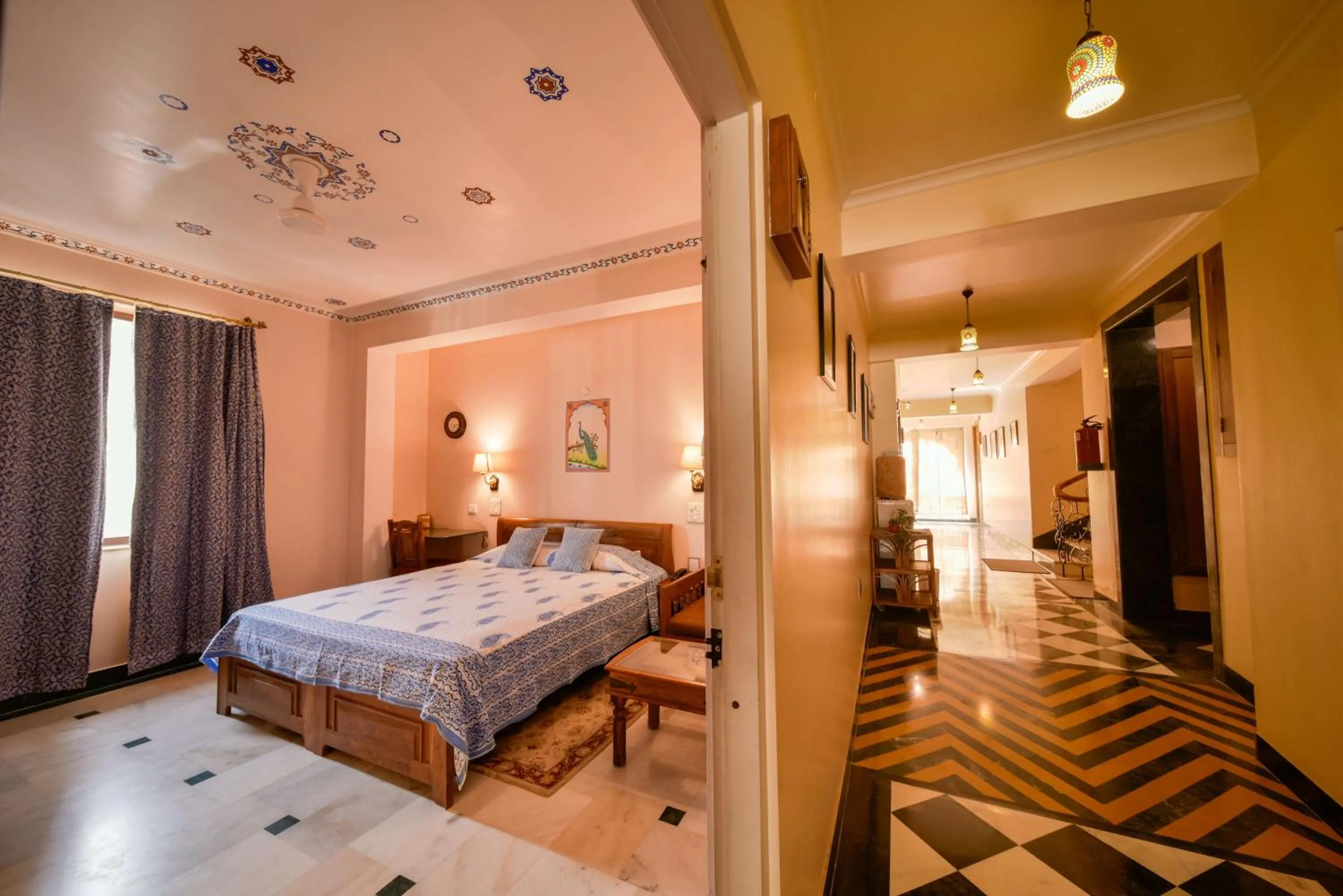 View (from property/room), Bed in Hotel Arya Niwas