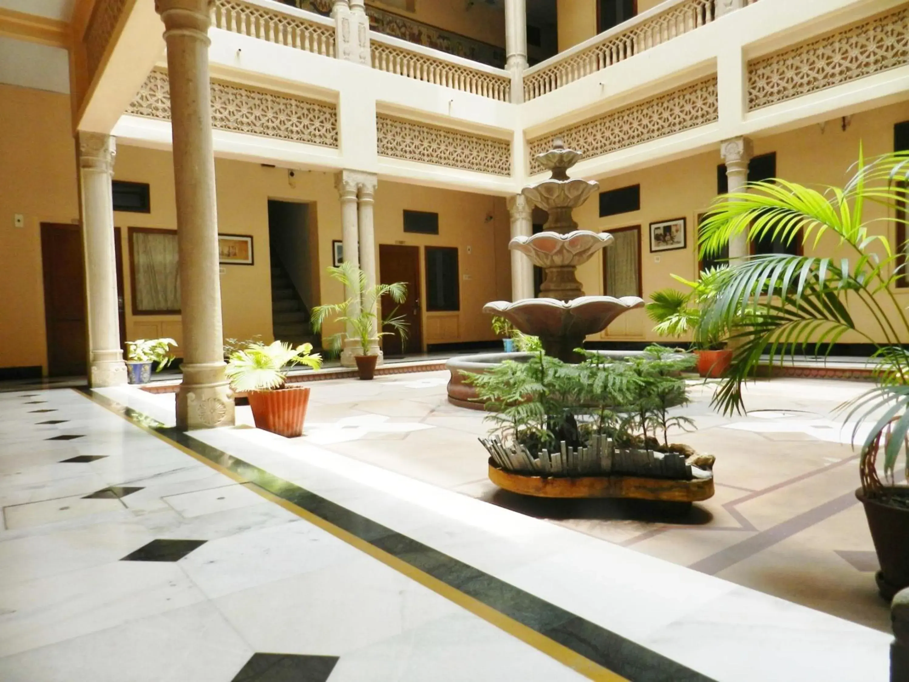 Lobby or reception in Hotel Arya Niwas Lobby or reception in Hotel Arya Niwas