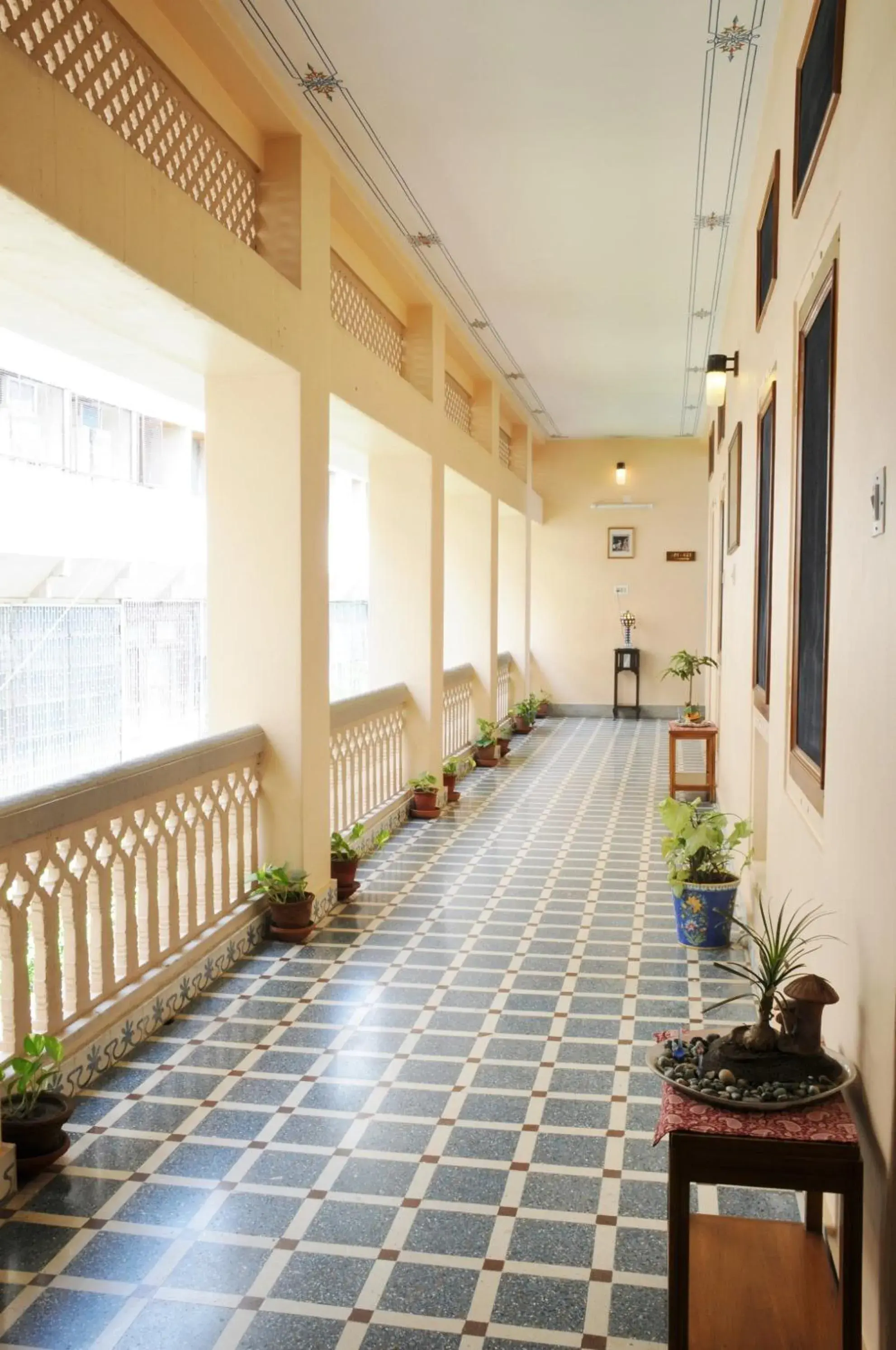 Lobby or reception in Hotel Arya Niwas Lobby or reception in Hotel Arya Niwas